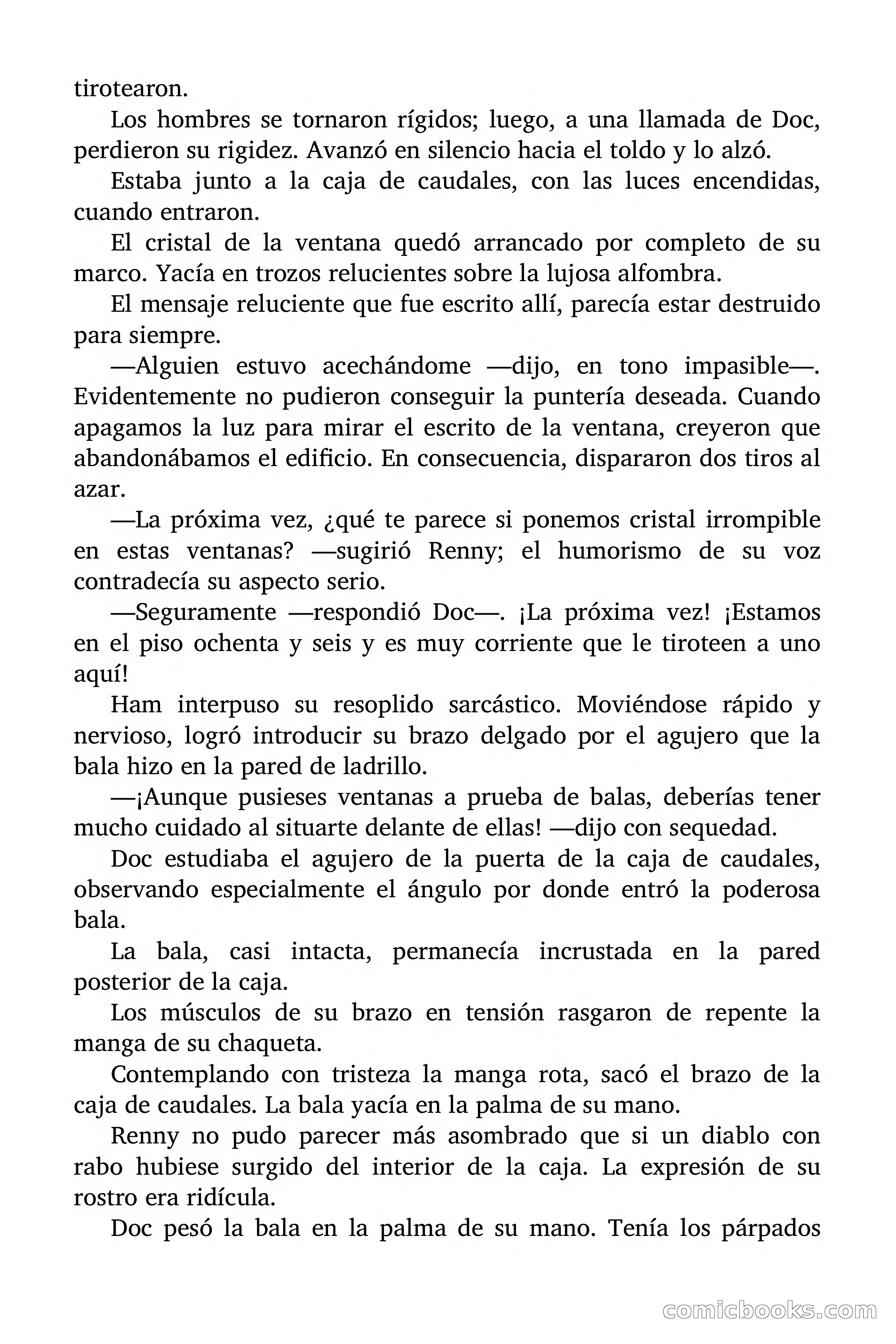 Doc Savage: El hombre de bronce — page 24 of 169