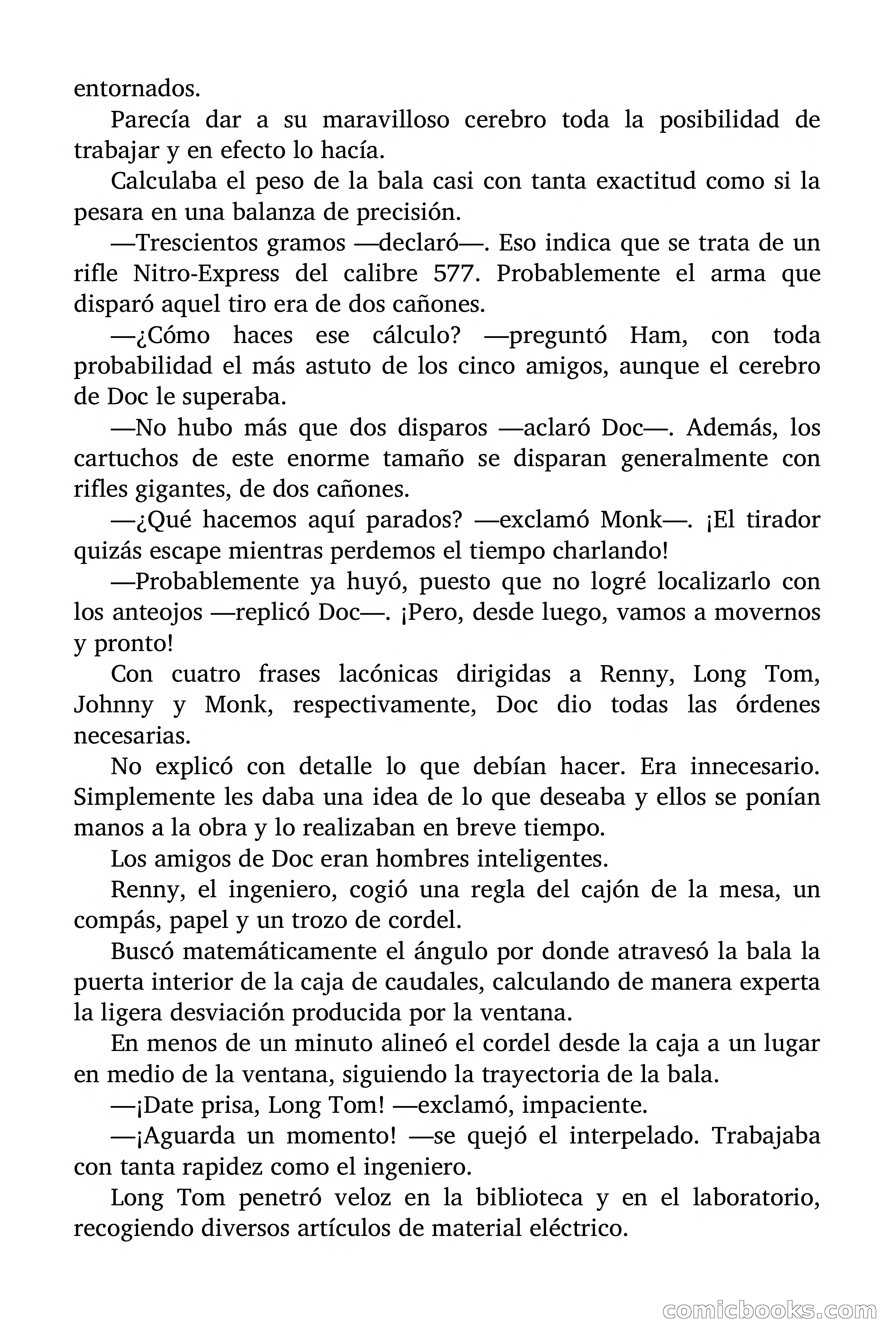Doc Savage: El hombre de bronce — page 25 of 169
