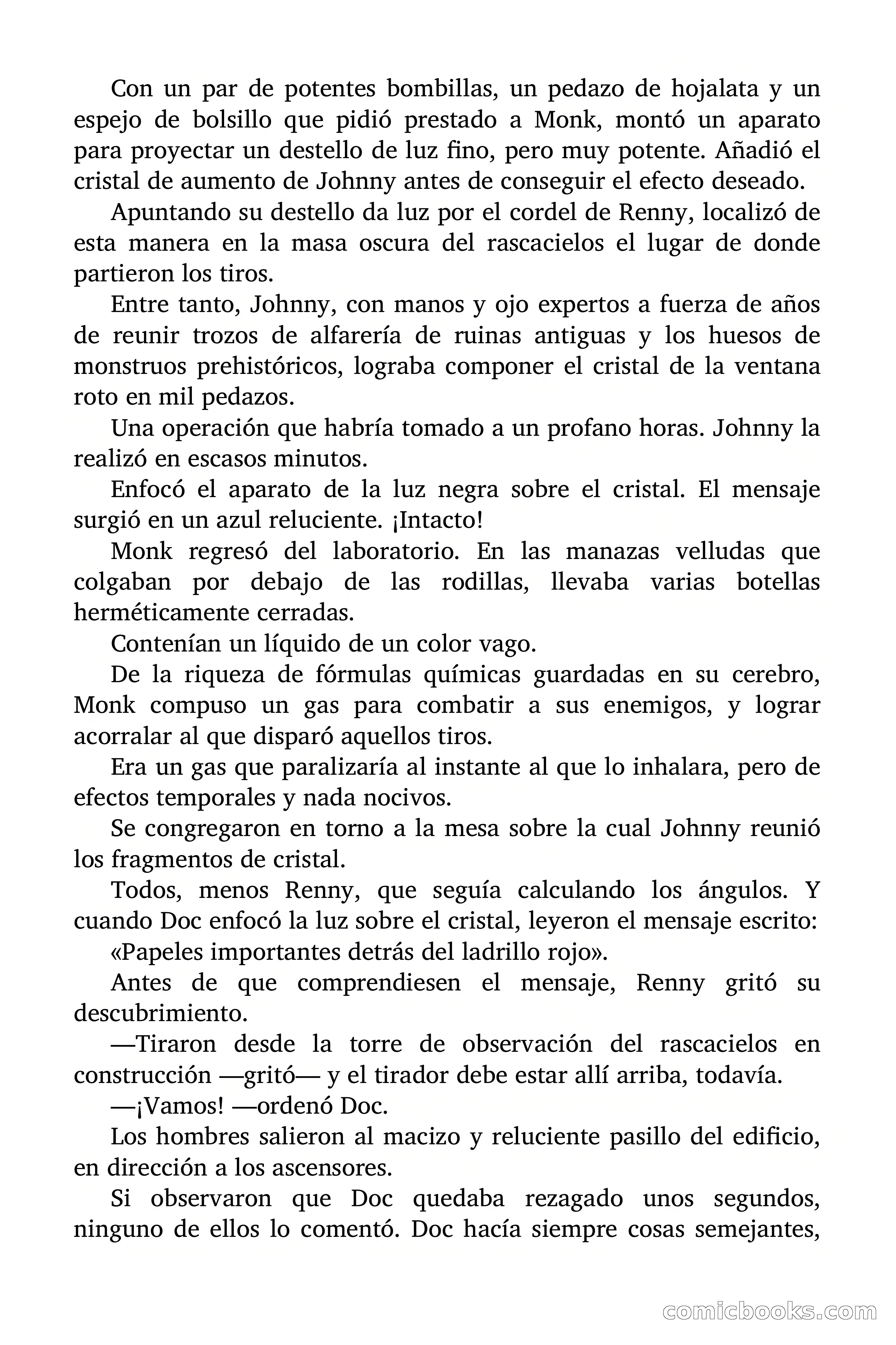Doc Savage: El hombre de bronce — page 26 of 169