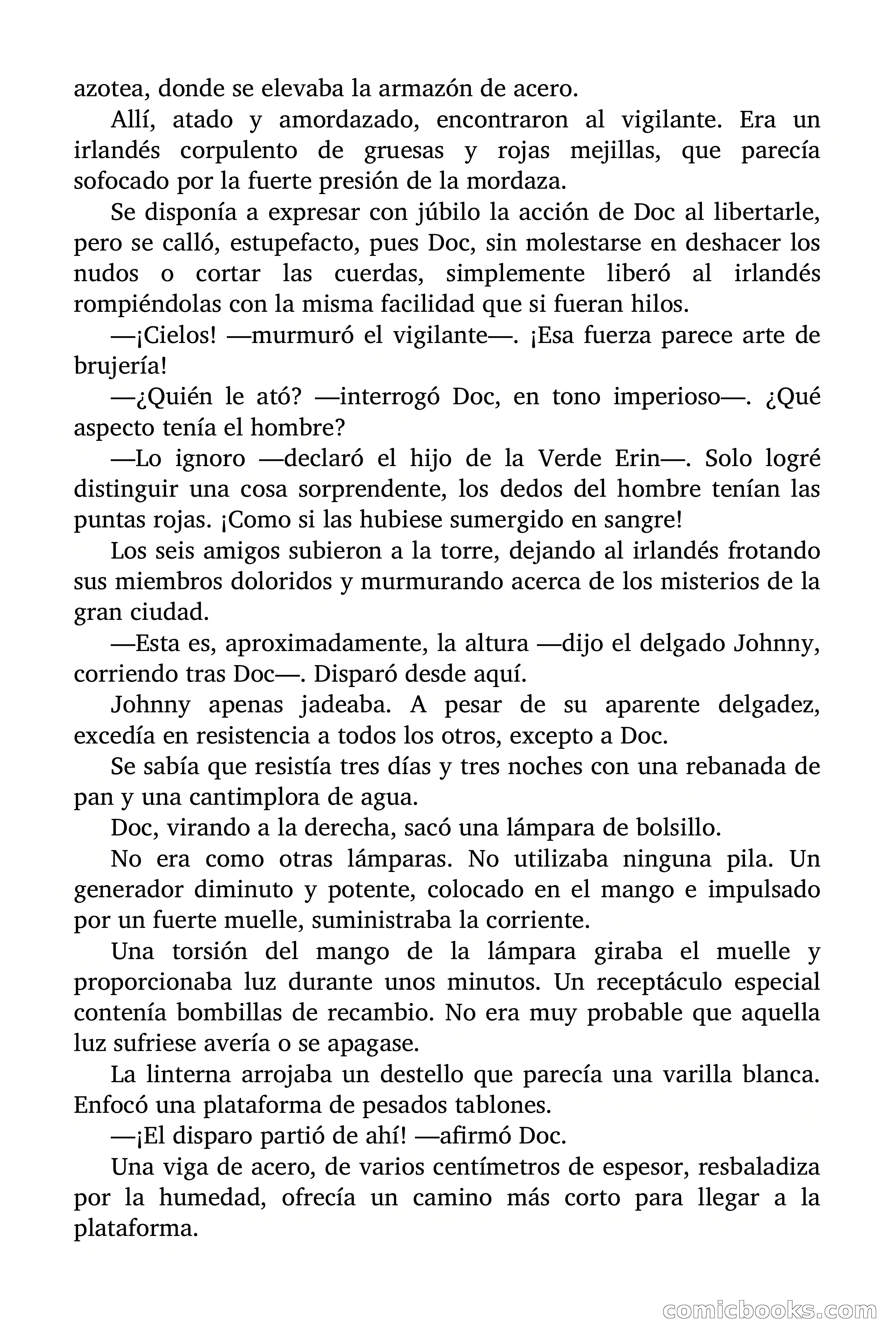 Doc Savage: El hombre de bronce — page 28 of 169