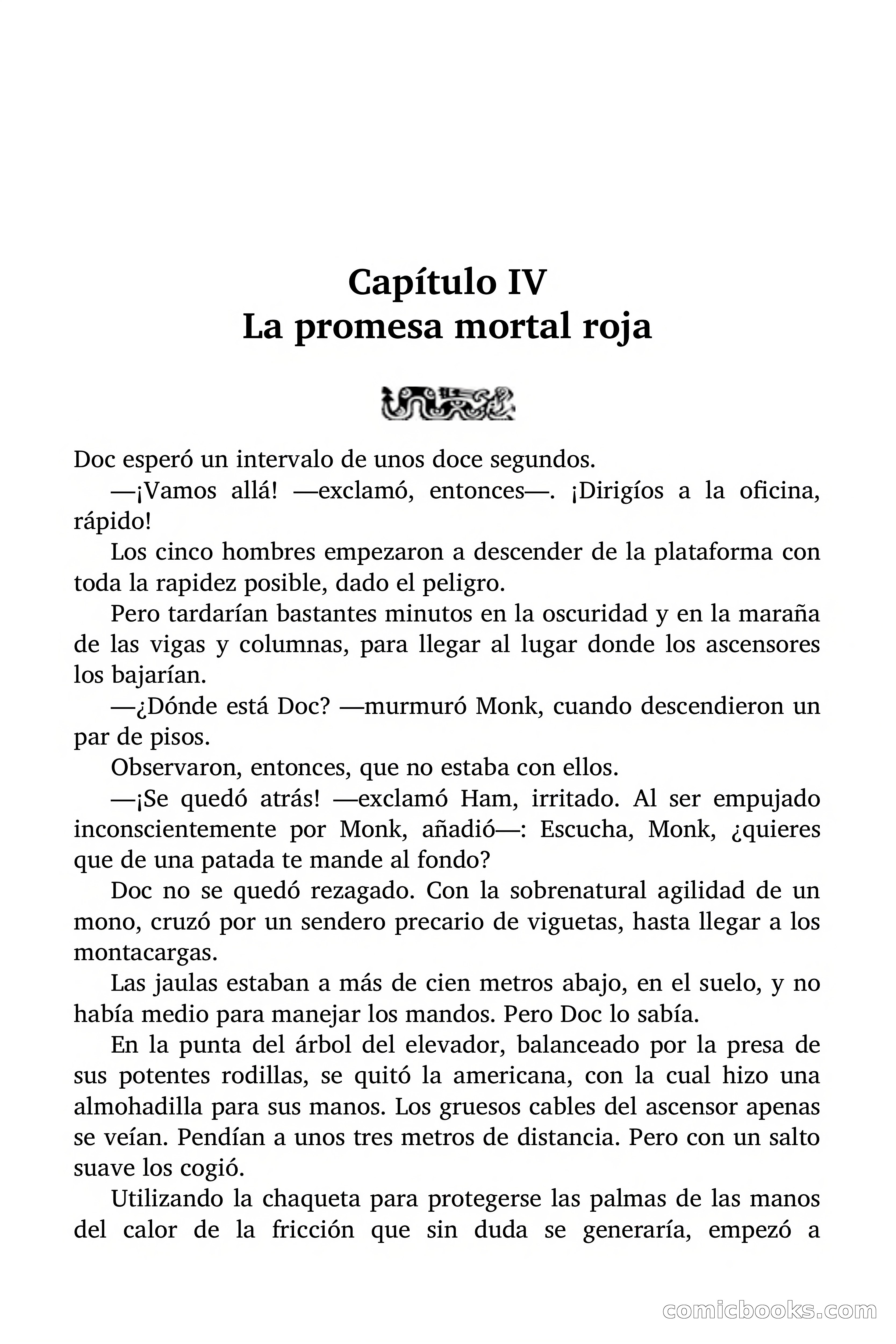 Doc Savage: El hombre de bronce — page 31 of 169