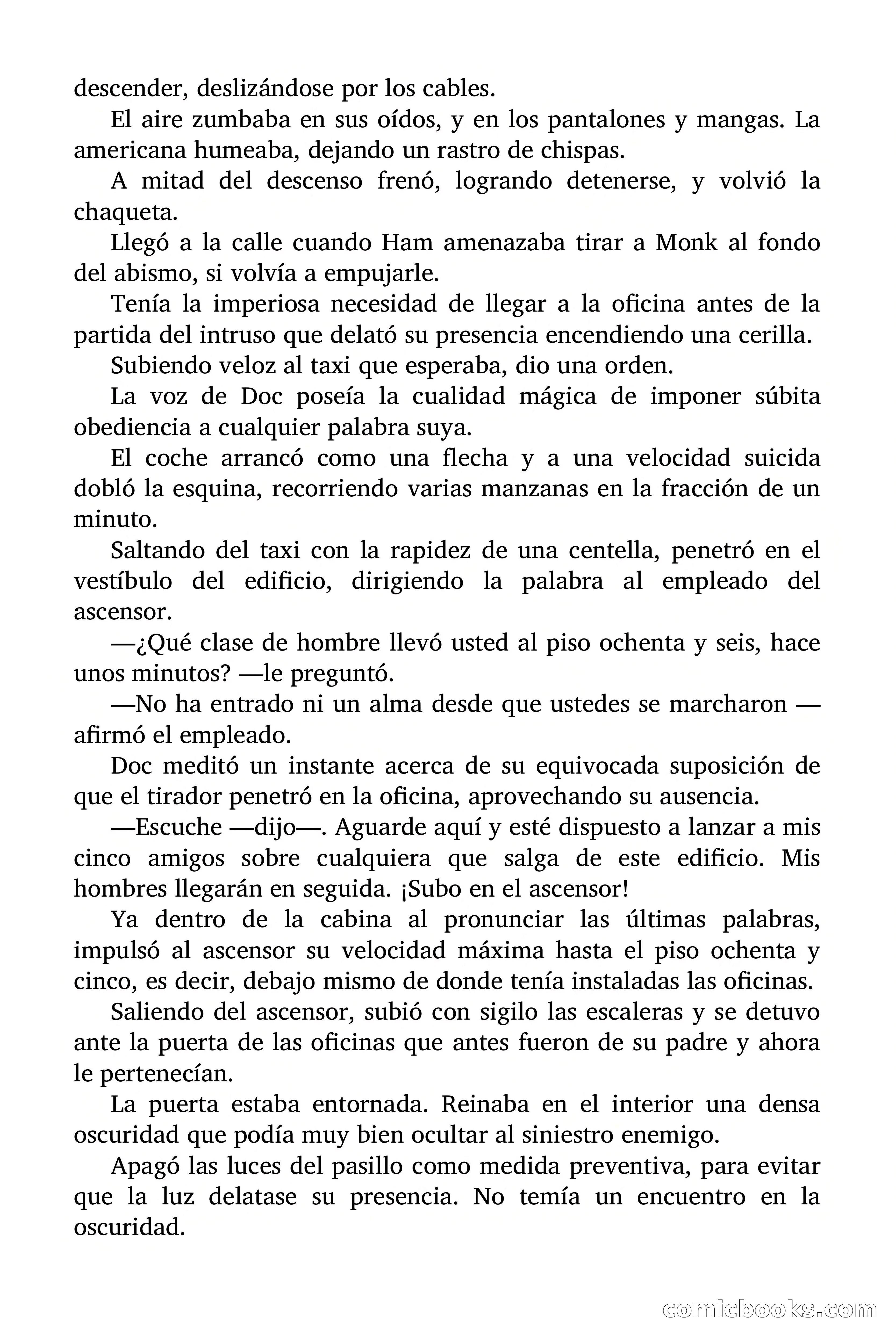 Doc Savage: El hombre de bronce — page 32 of 169