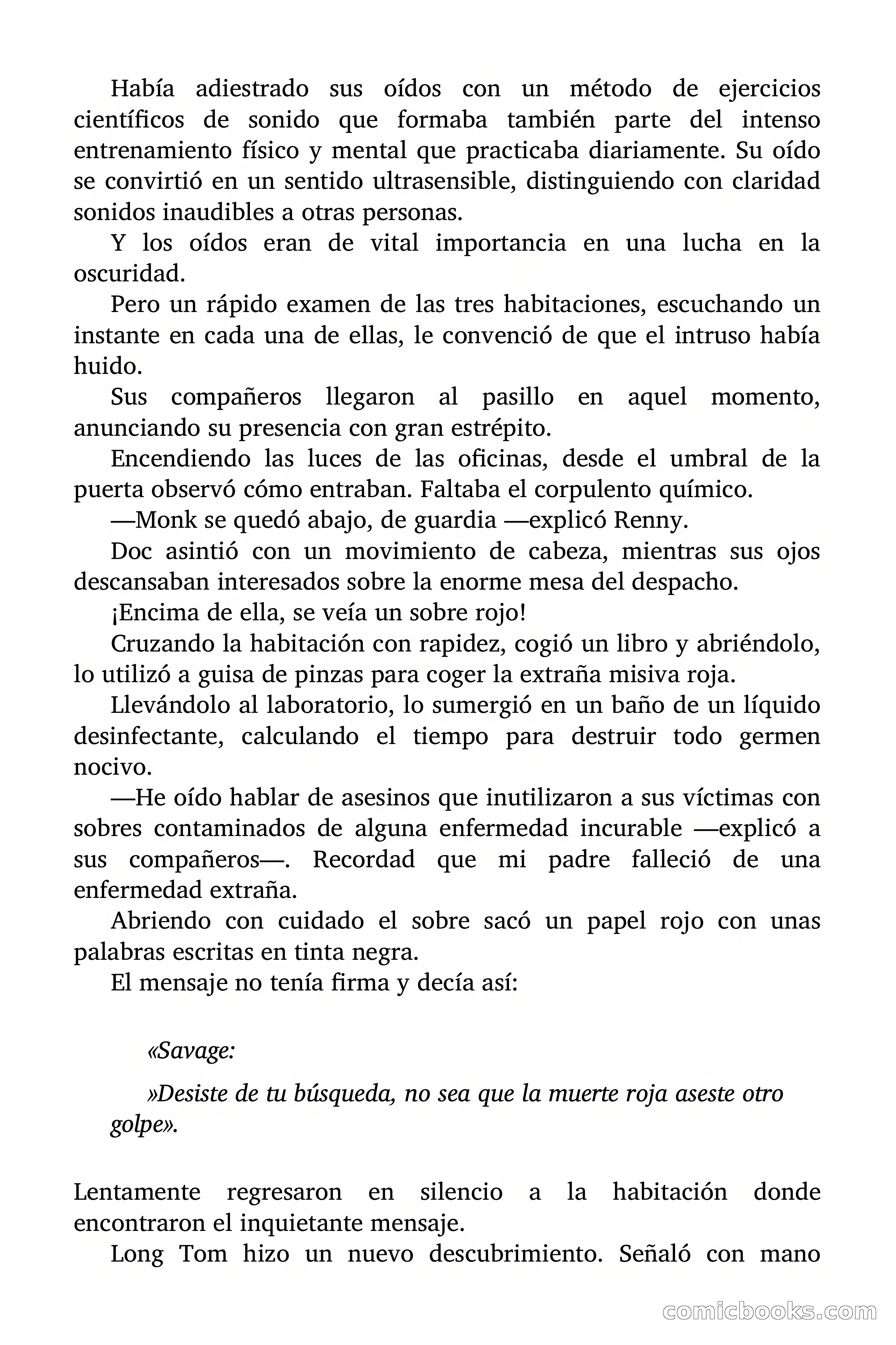 Doc Savage: El hombre de bronce — page 33 of 169