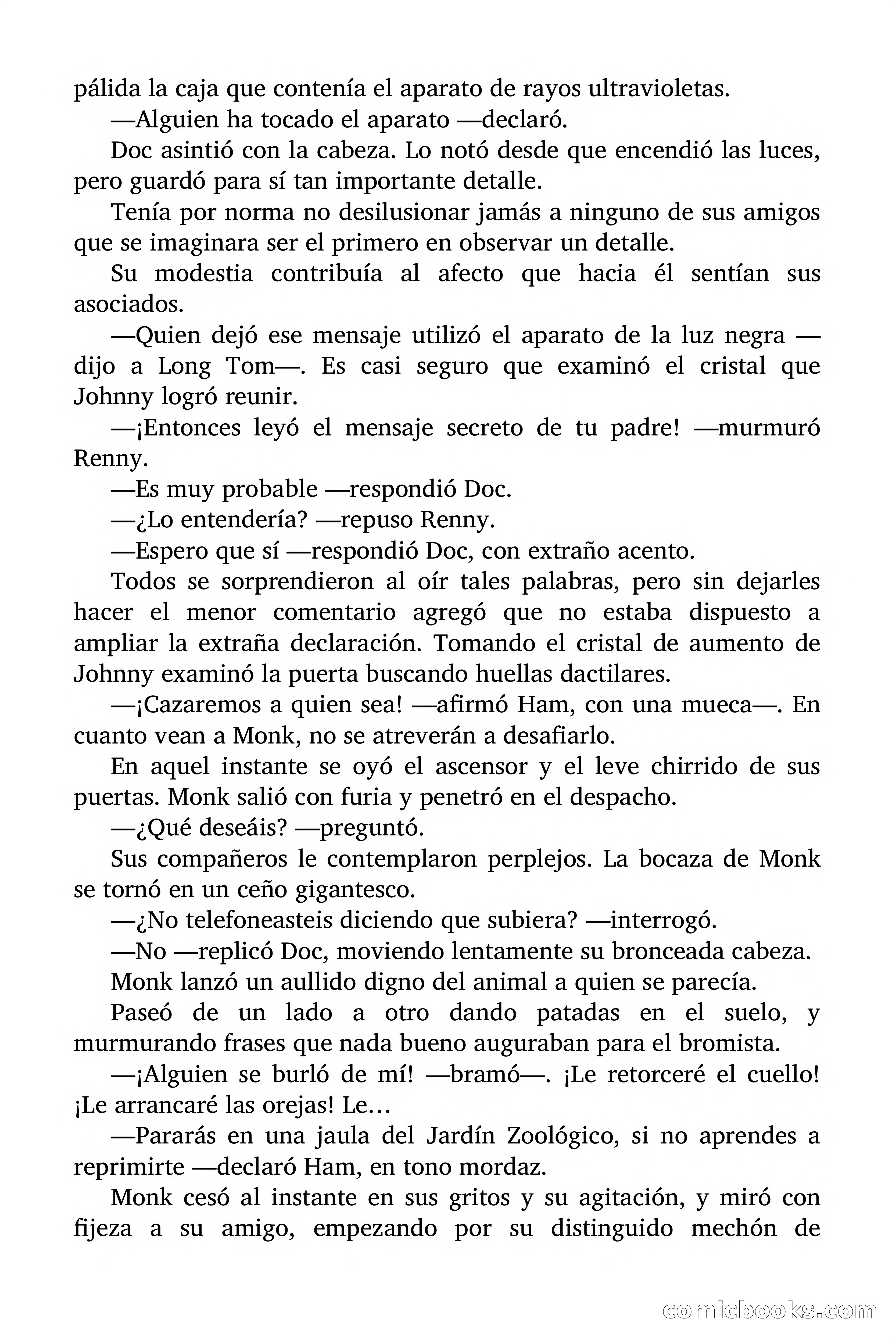 Doc Savage: El hombre de bronce — page 34 of 169