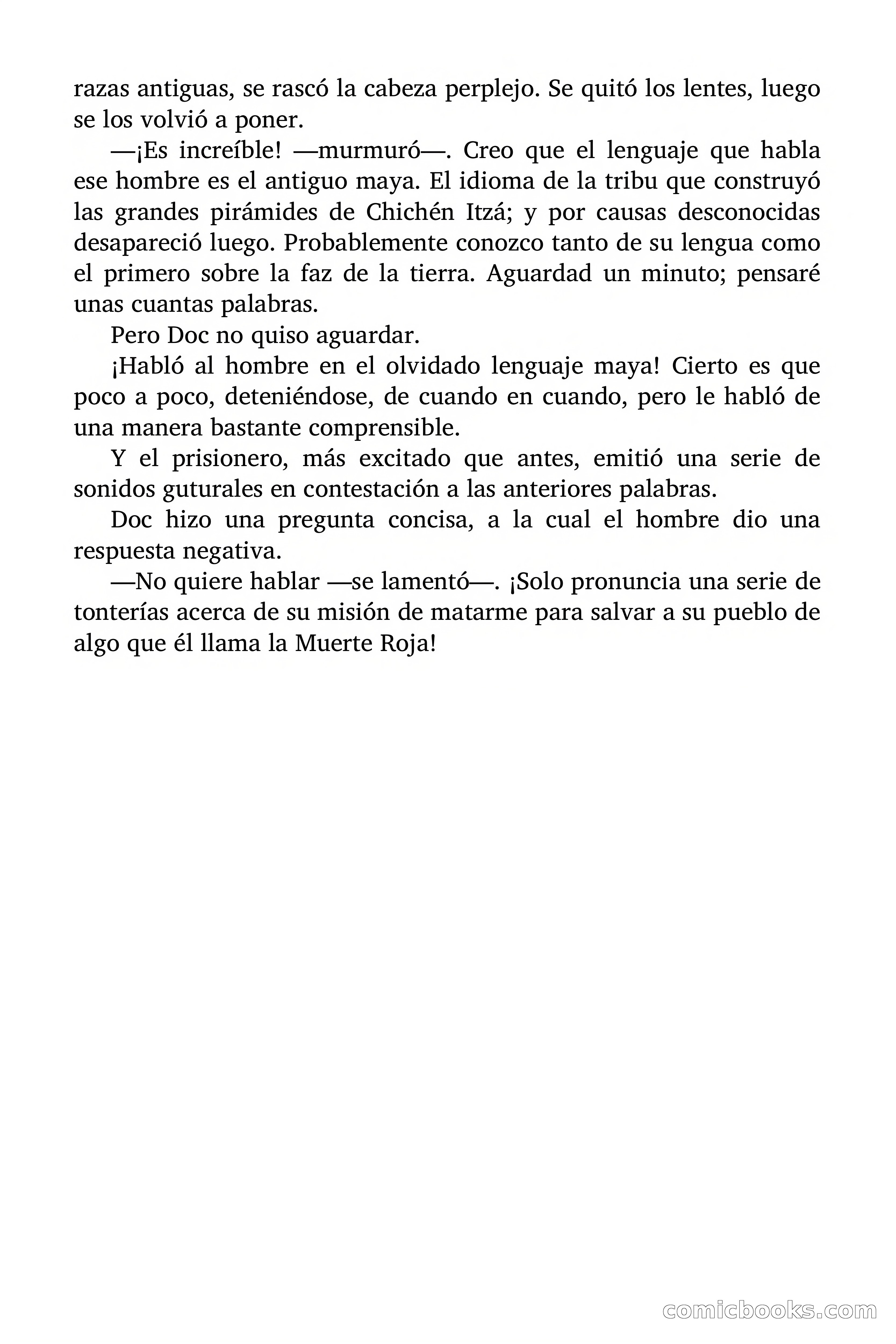 Doc Savage: El hombre de bronce — page 39 of 169