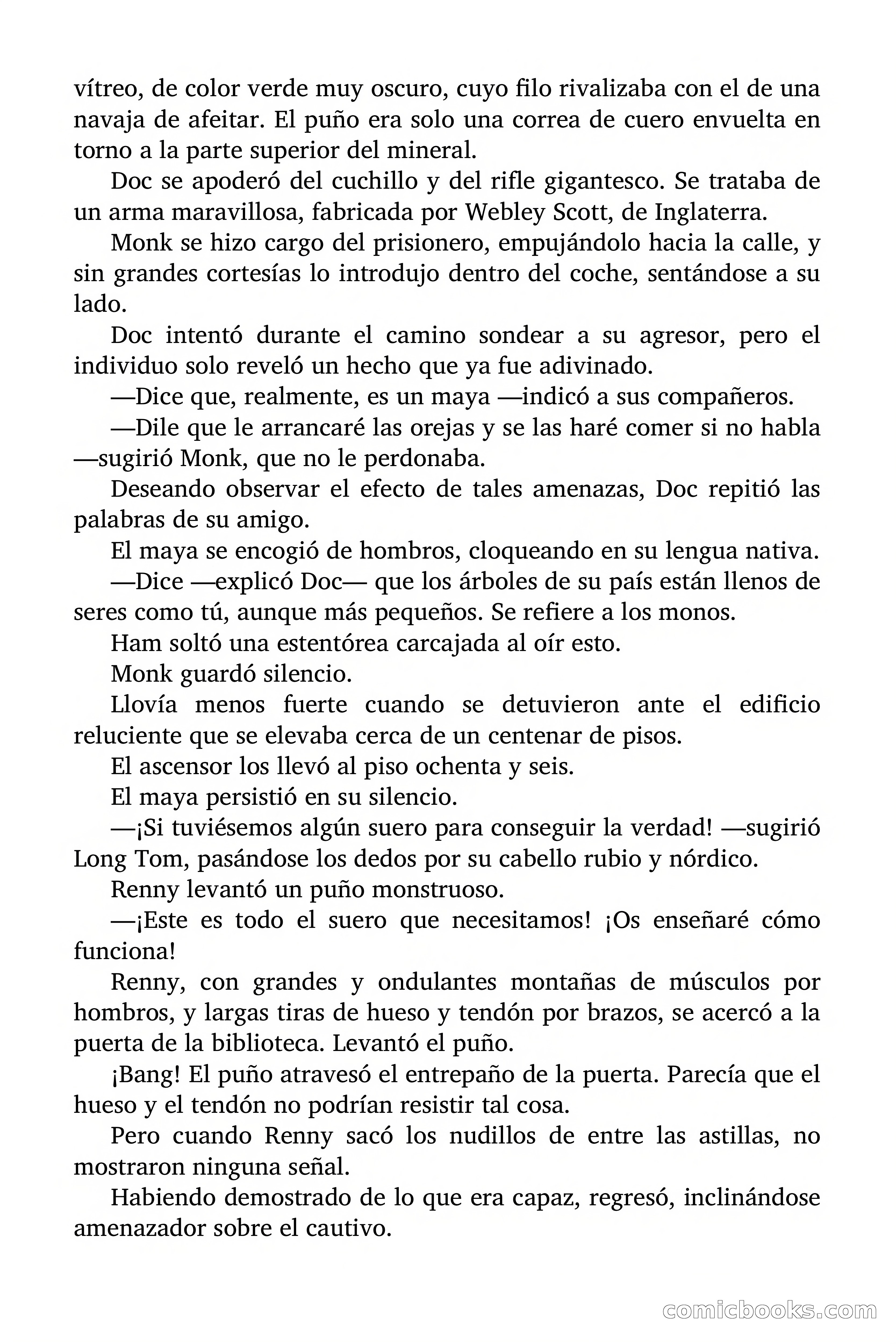 Doc Savage: El hombre de bronce — page 41 of 169