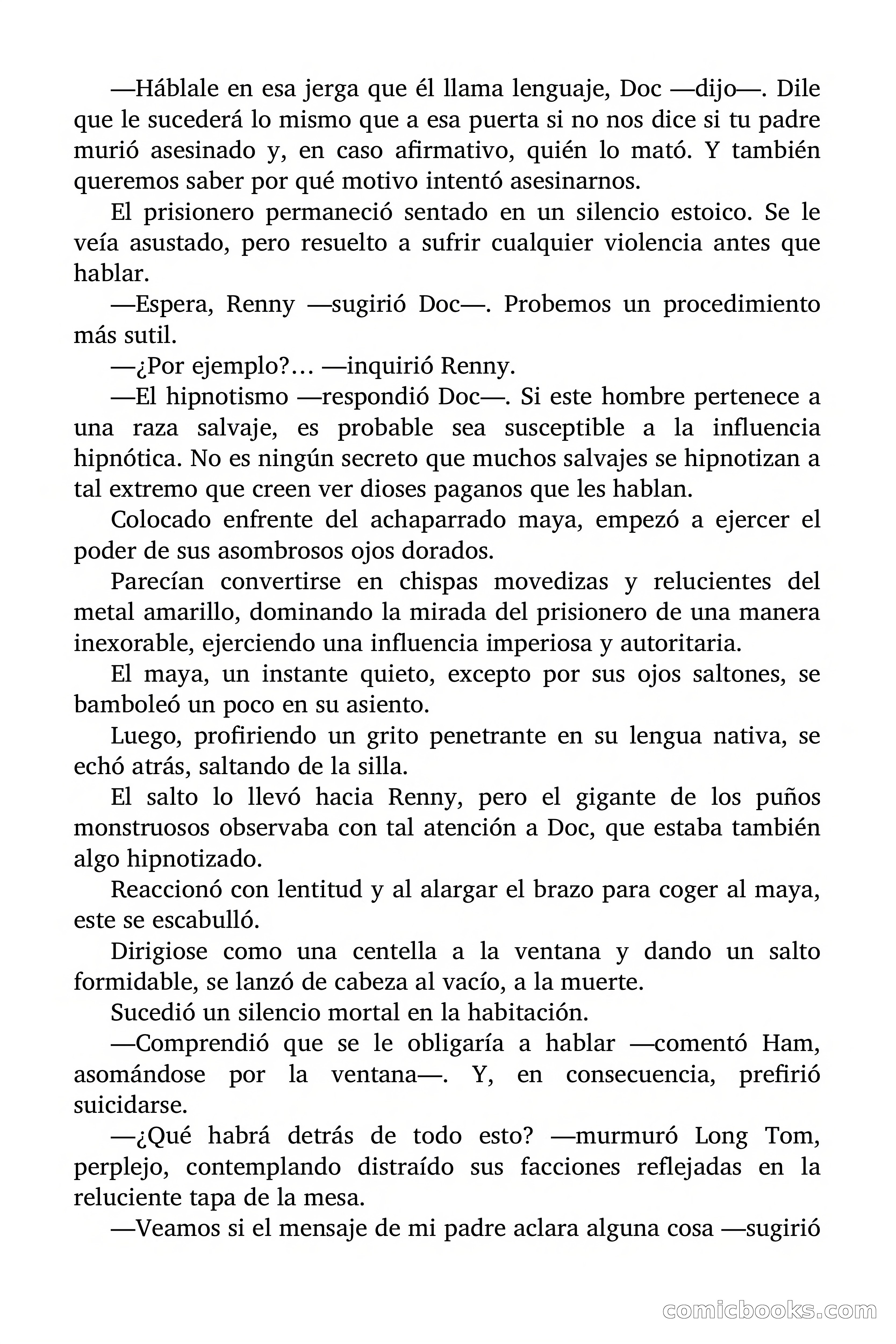 Doc Savage: El hombre de bronce — page 42 of 169