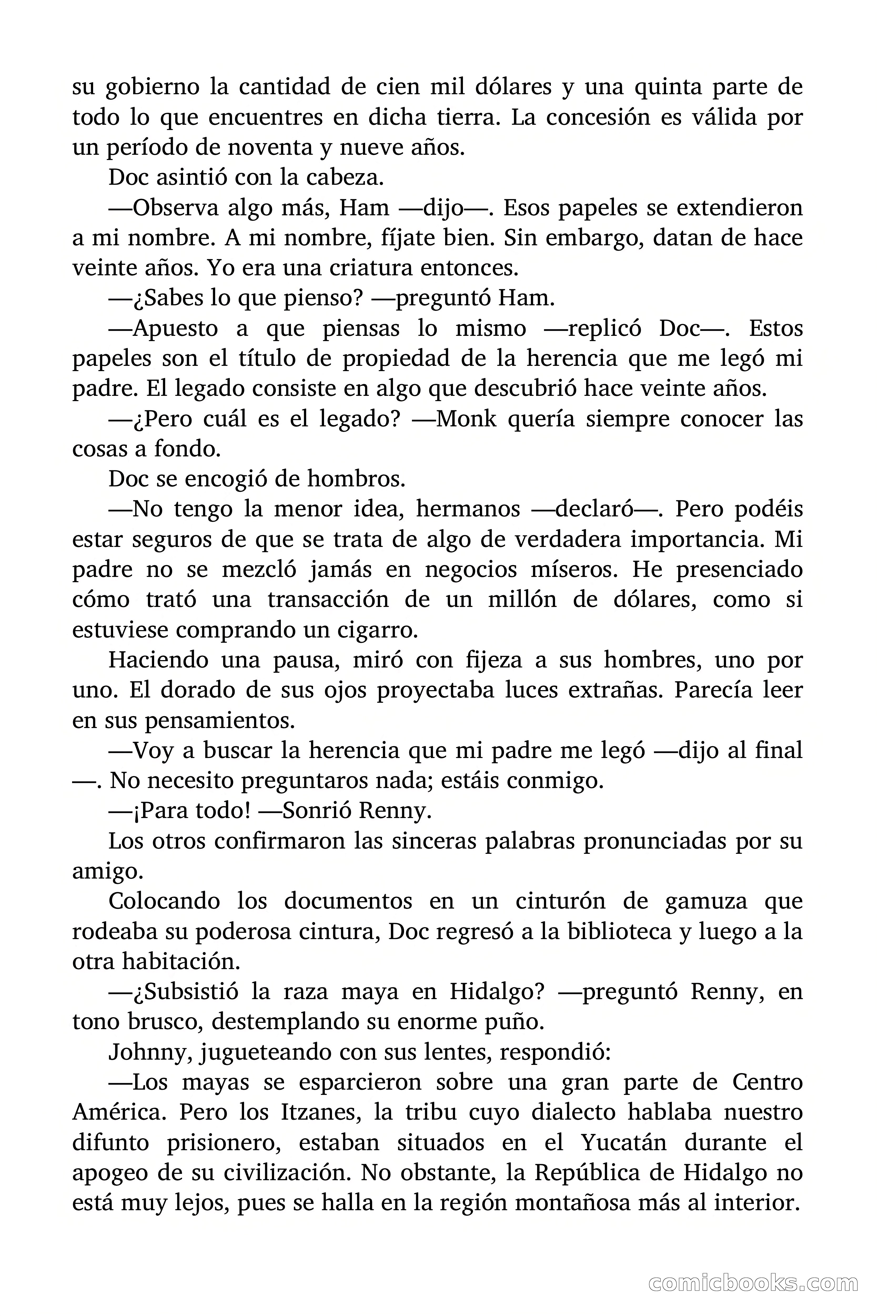 Doc Savage: El hombre de bronce — page 44 of 169