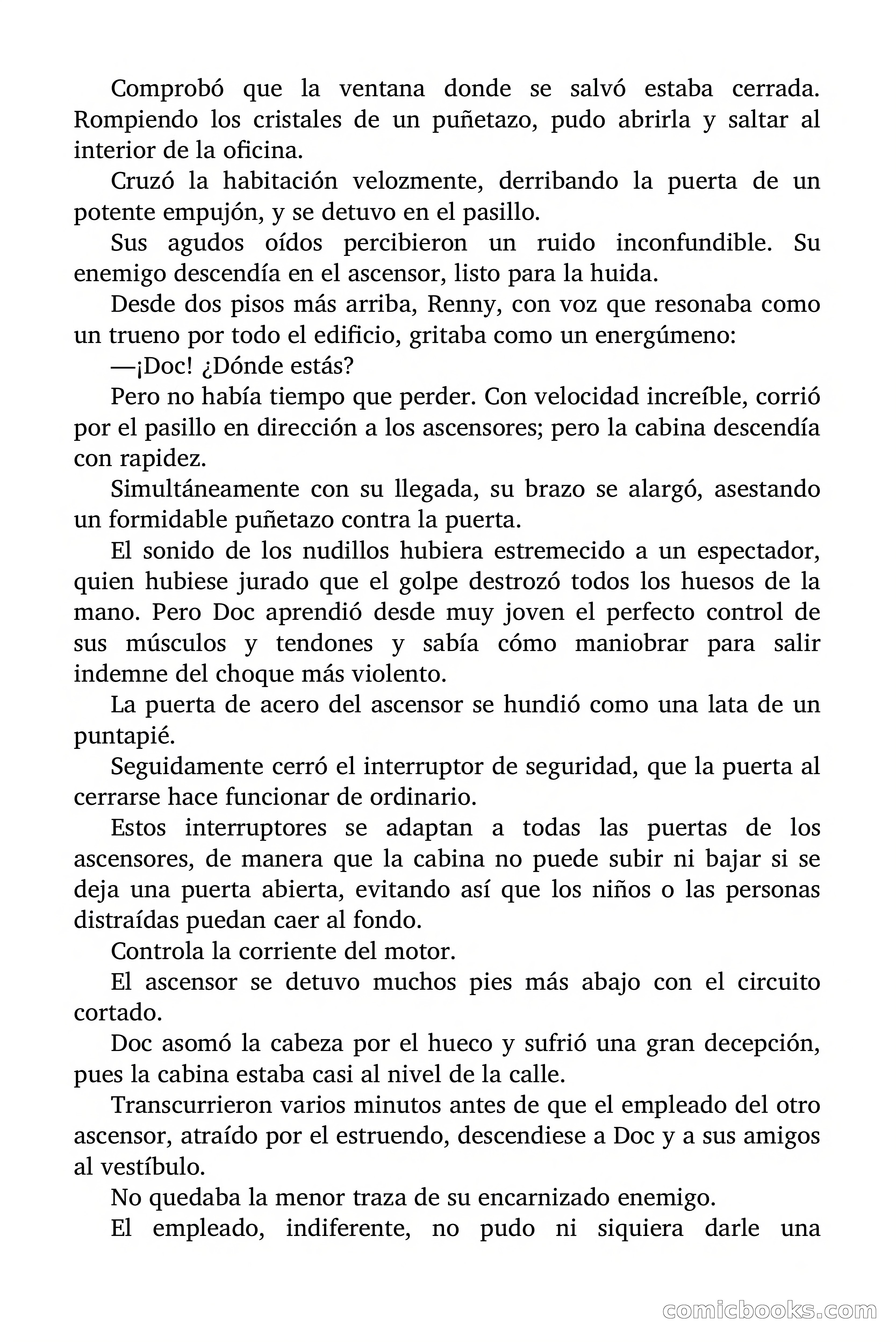 Doc Savage: El hombre de bronce — page 50 of 169