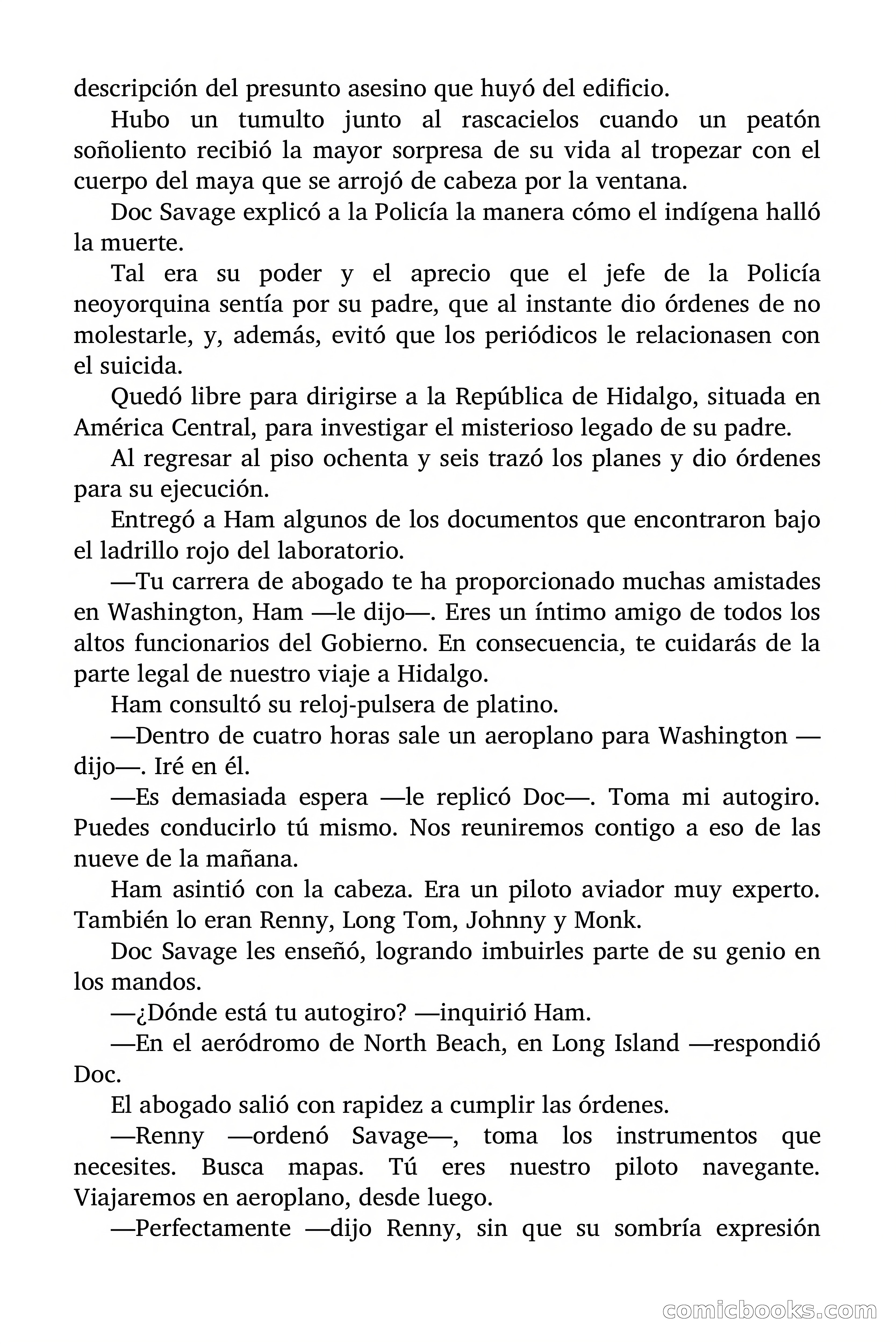 Doc Savage: El hombre de bronce — page 51 of 169