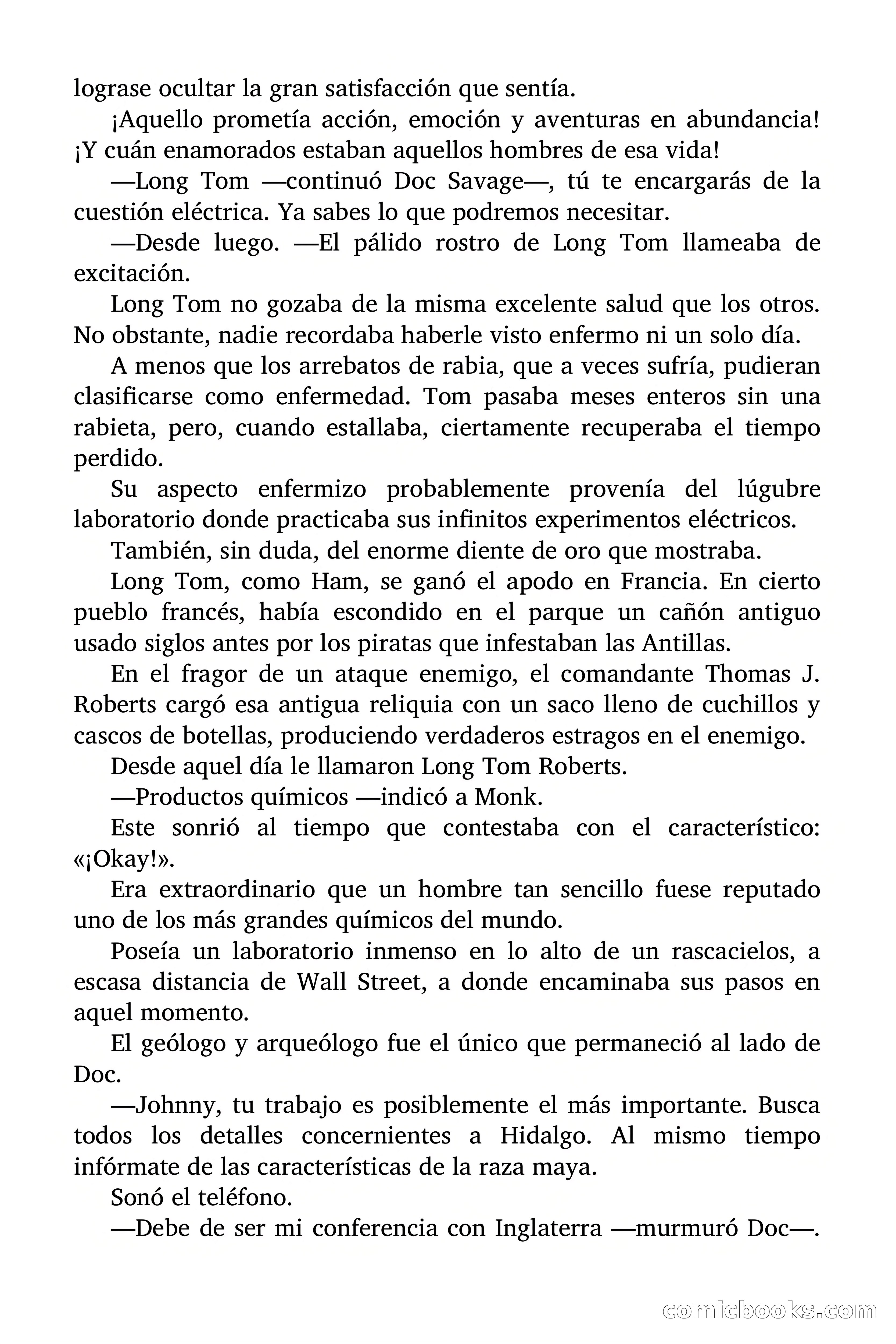 Doc Savage: El hombre de bronce — page 52 of 169