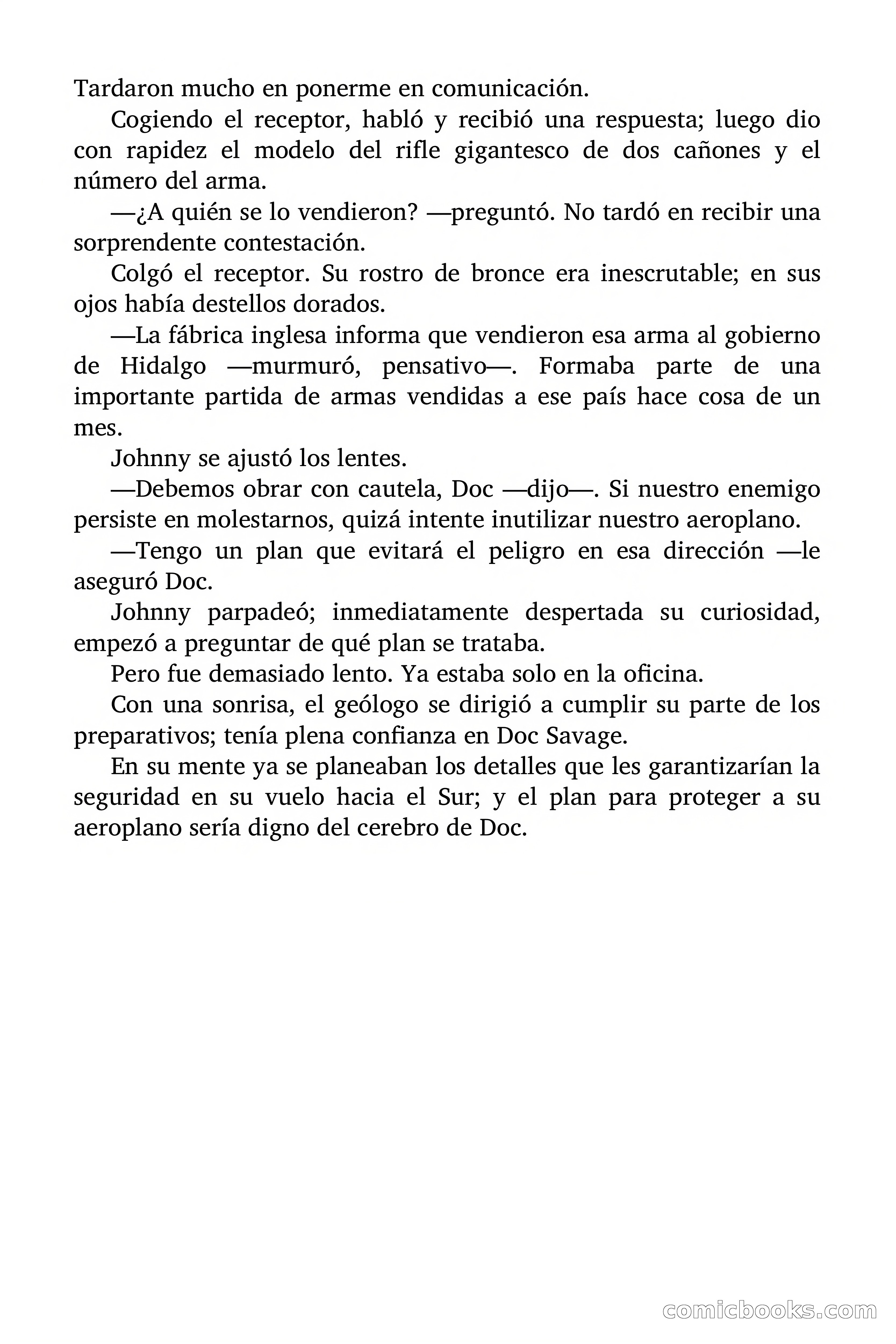 Doc Savage: El hombre de bronce — page 53 of 169