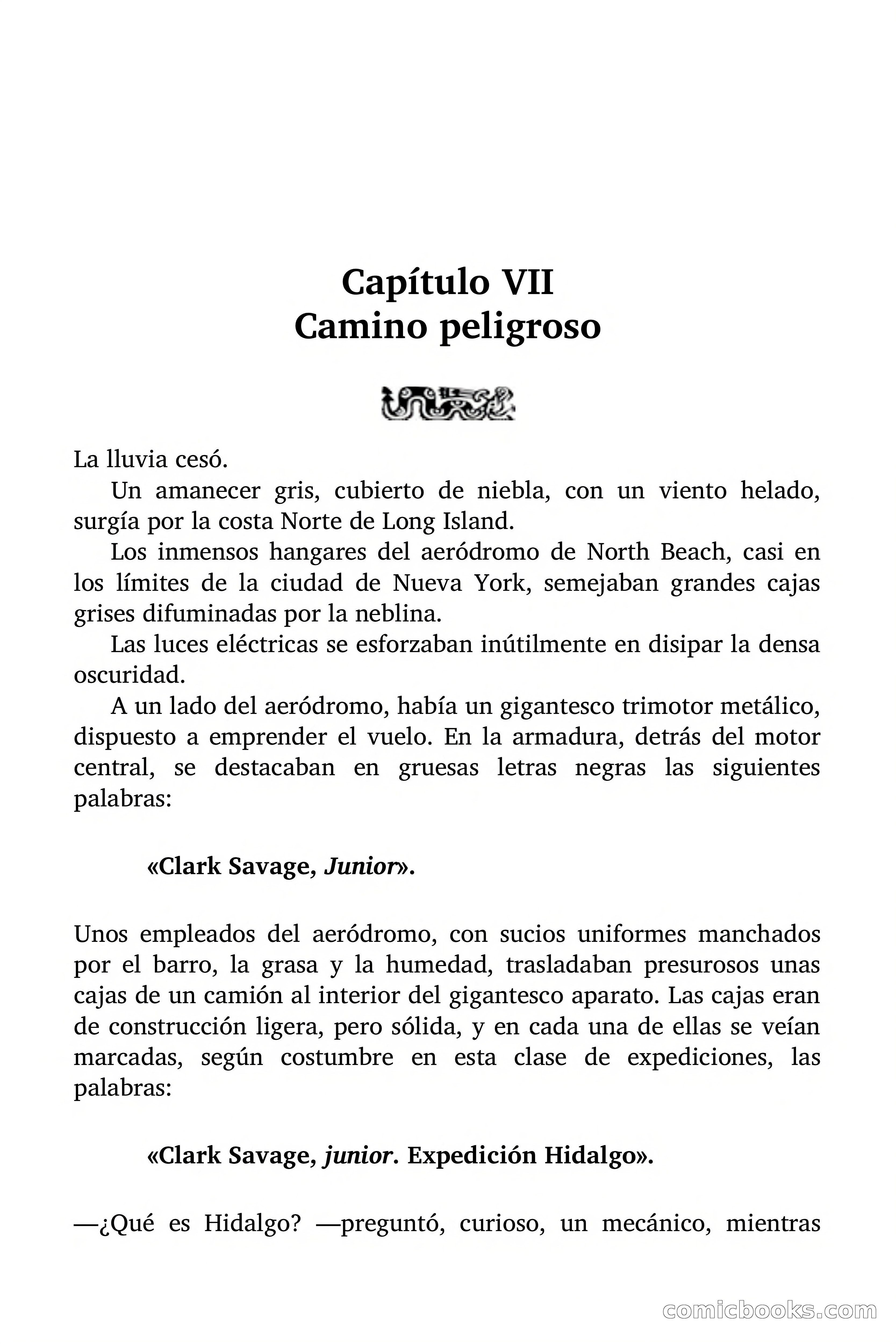 Doc Savage: El hombre de bronce — page 54 of 169