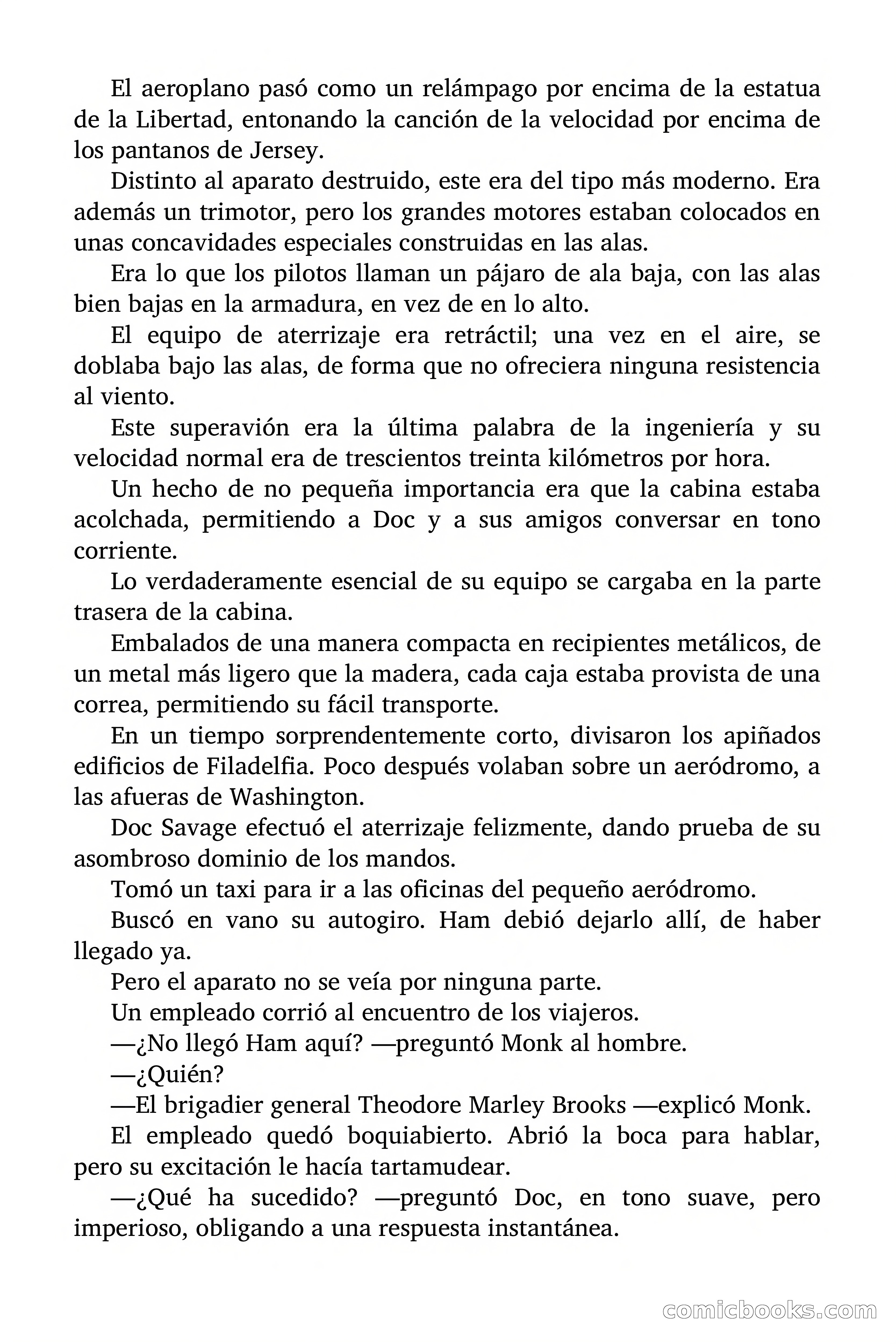 Doc Savage: El hombre de bronce — page 57 of 169