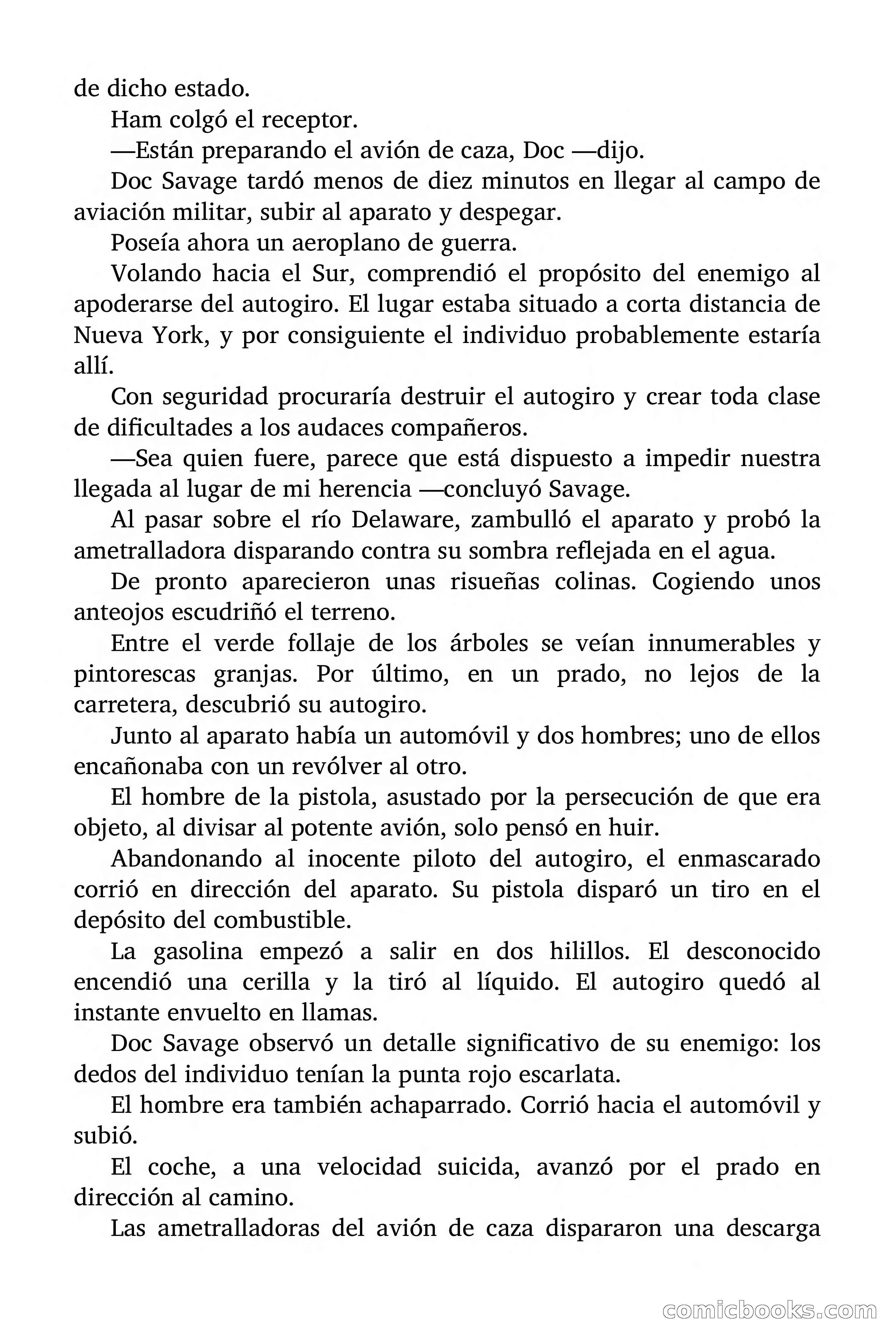 Doc Savage: El hombre de bronce — page 59 of 169