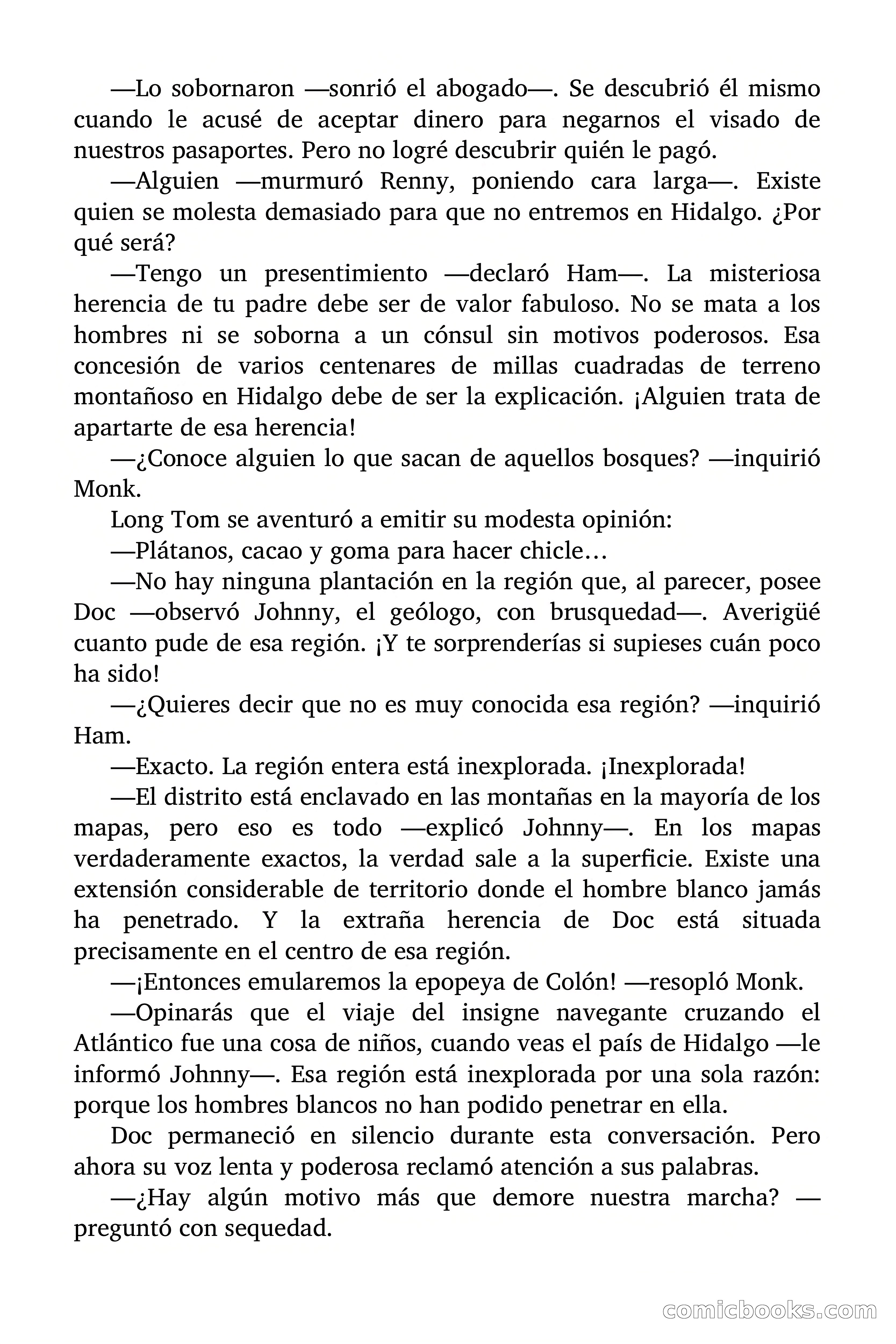 Doc Savage: El hombre de bronce — page 61 of 169