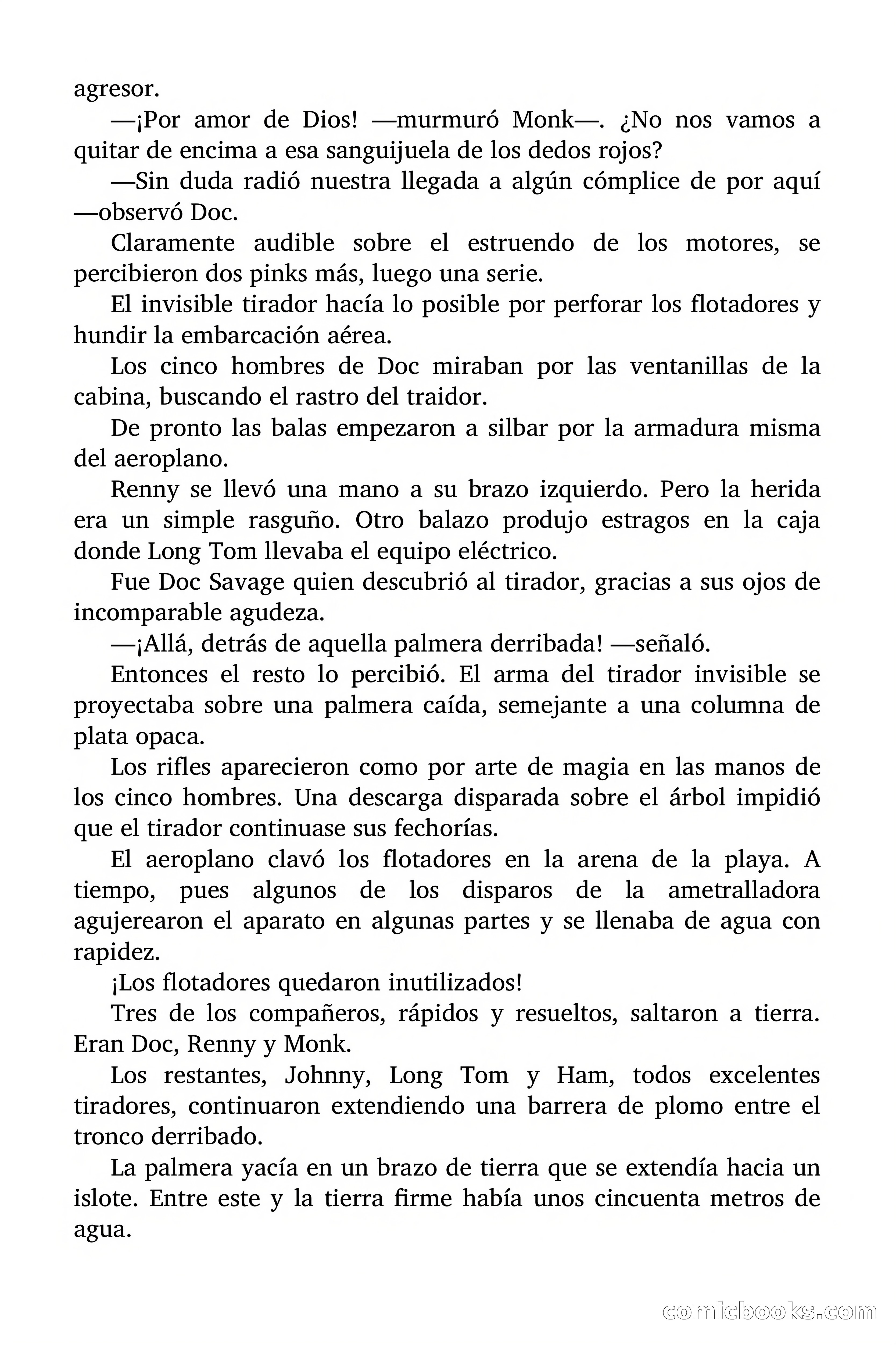 Doc Savage: El hombre de bronce — page 65 of 169