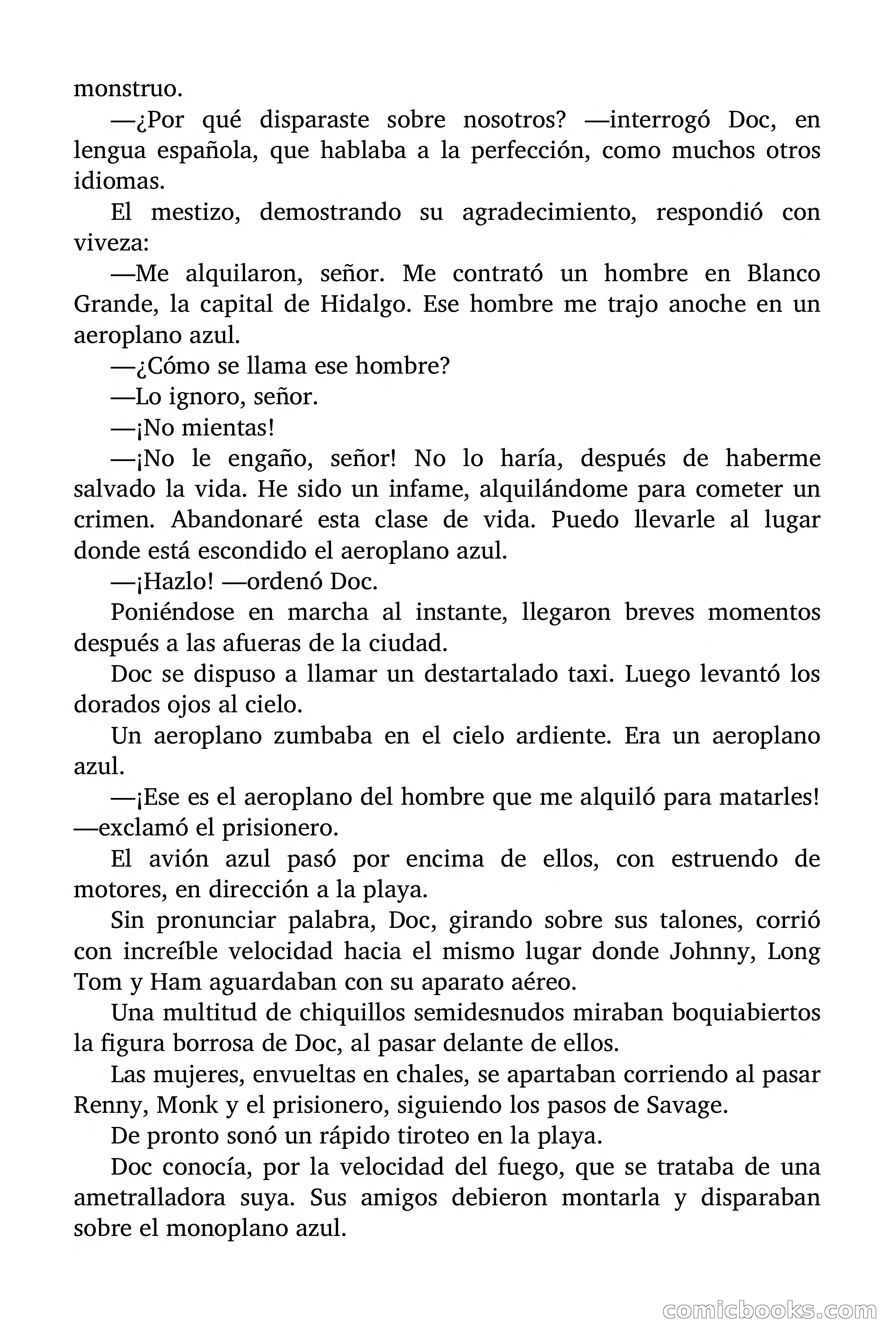 Doc Savage: El hombre de bronce — page 68 of 169