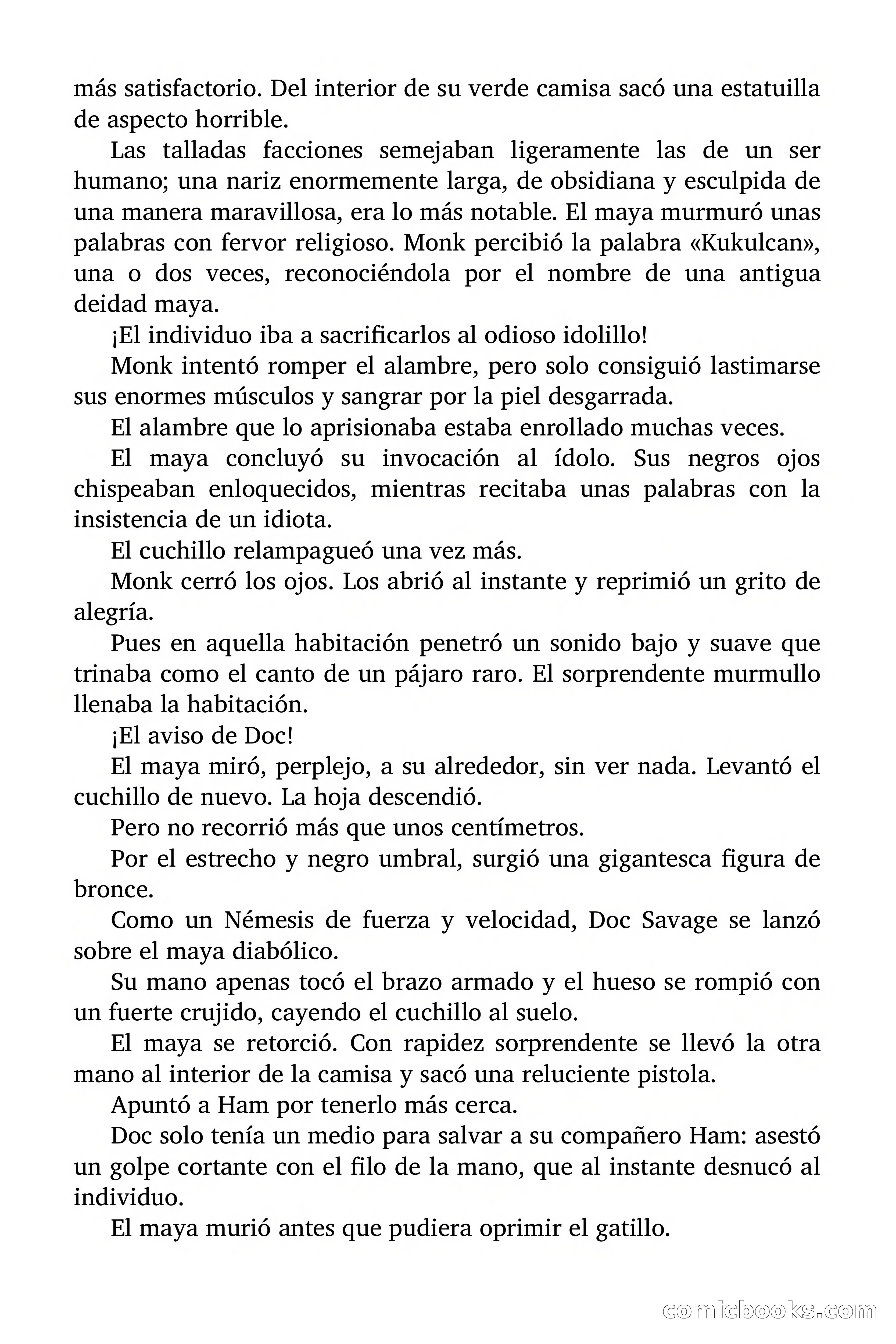 Doc Savage: El hombre de bronce — page 78 of 169