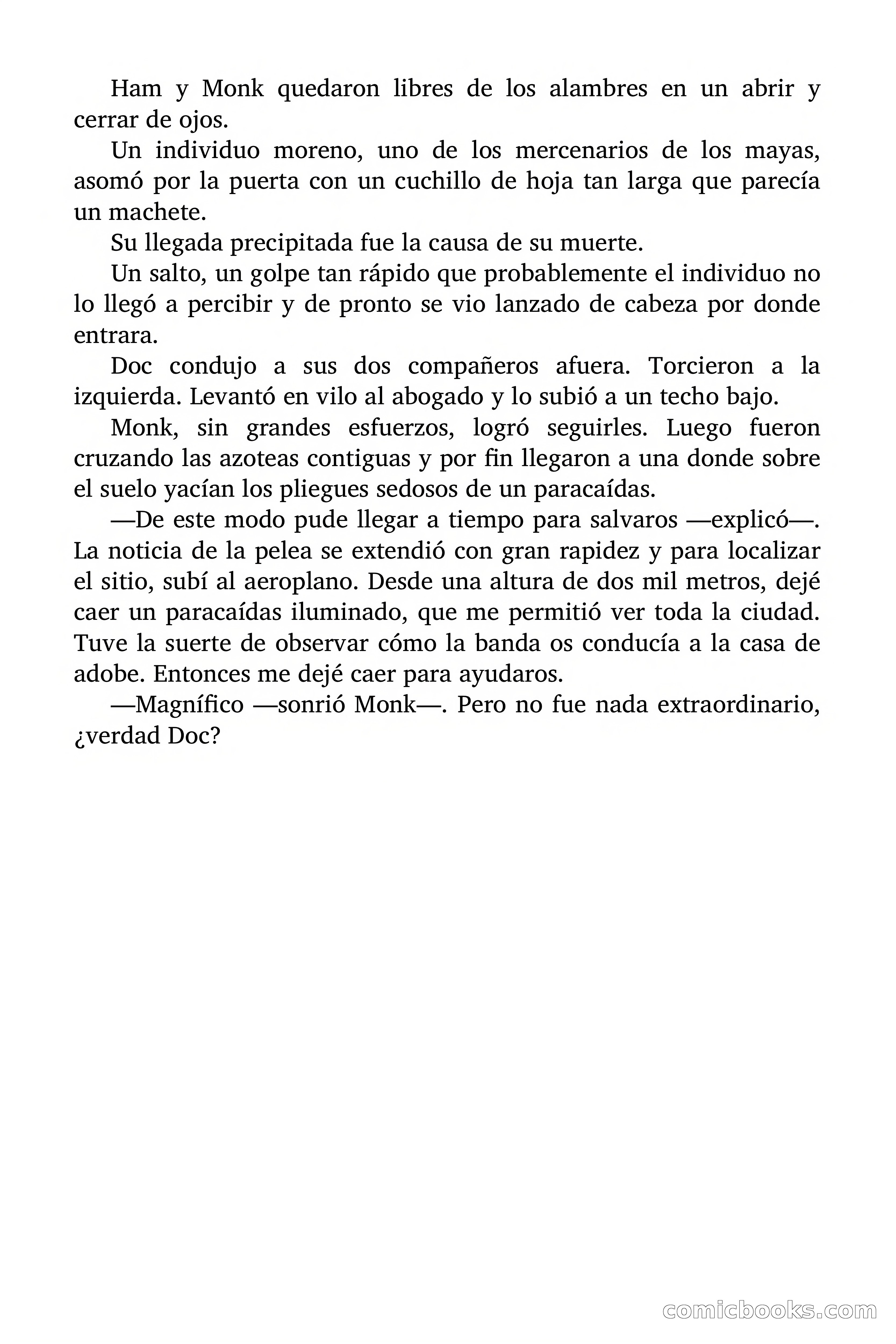 Doc Savage: El hombre de bronce — page 79 of 169