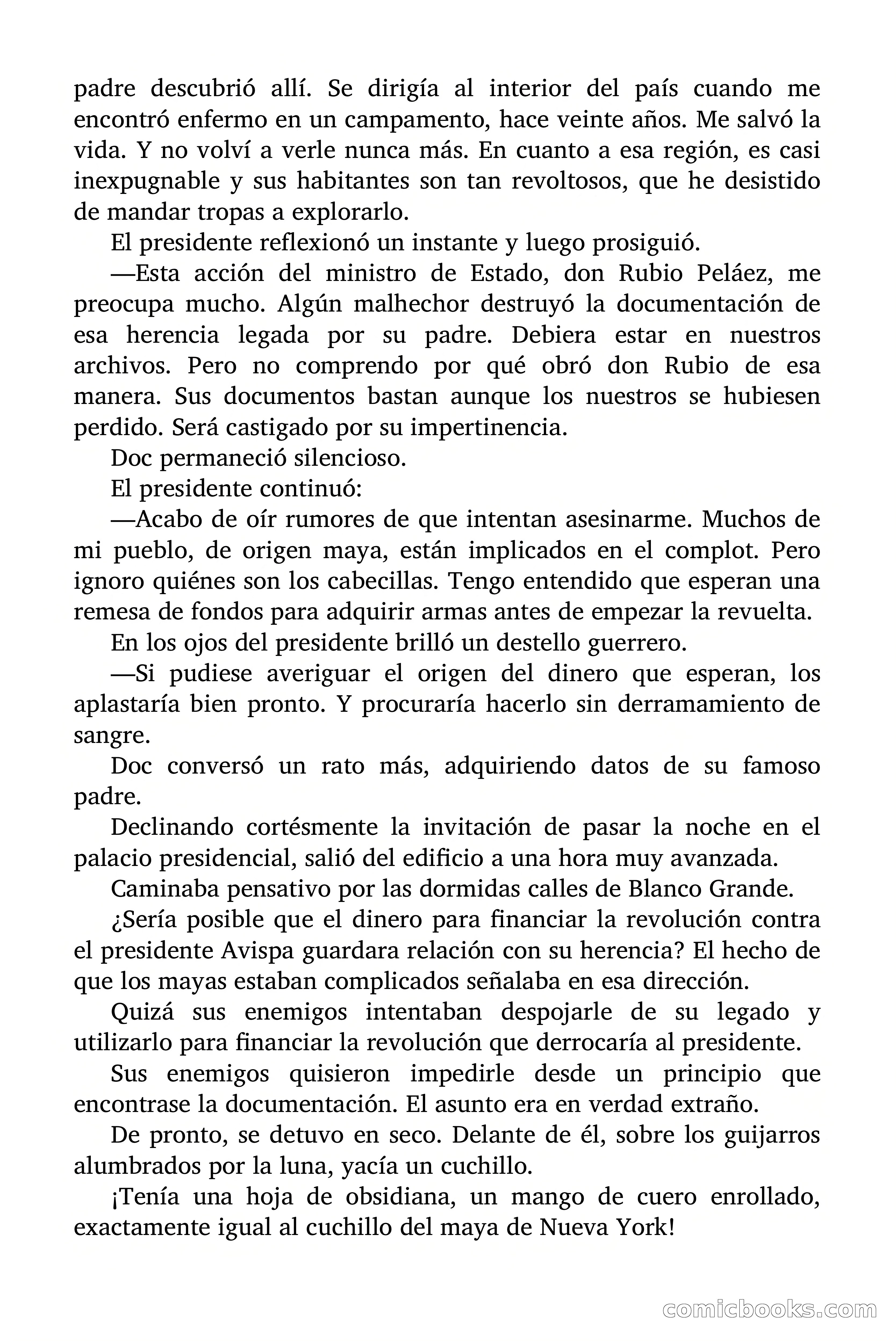 Doc Savage: El hombre de bronce — page 82 of 169