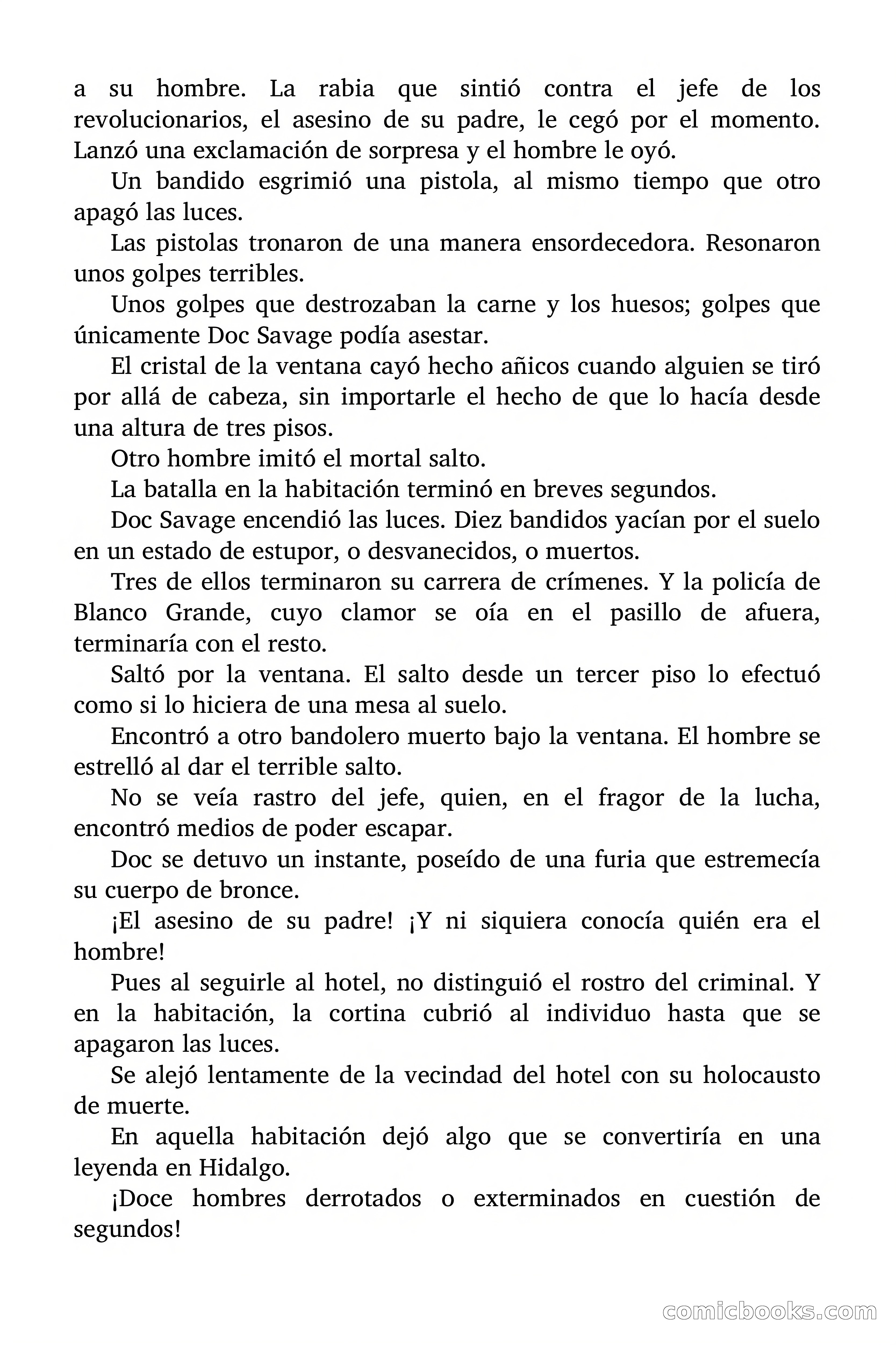 Doc Savage: El hombre de bronce — page 86 of 169