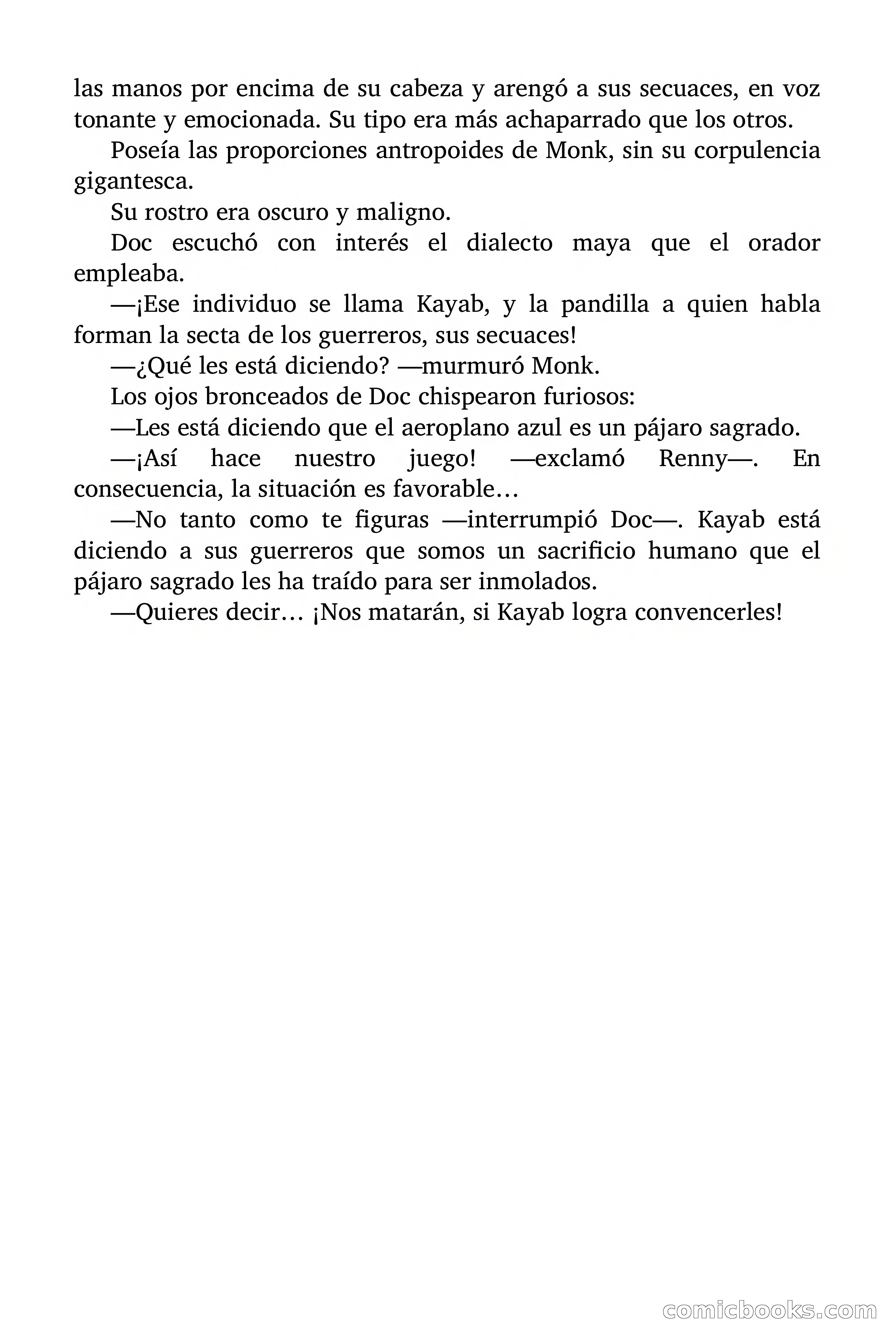 Doc Savage: El hombre de bronce — page 94 of 169