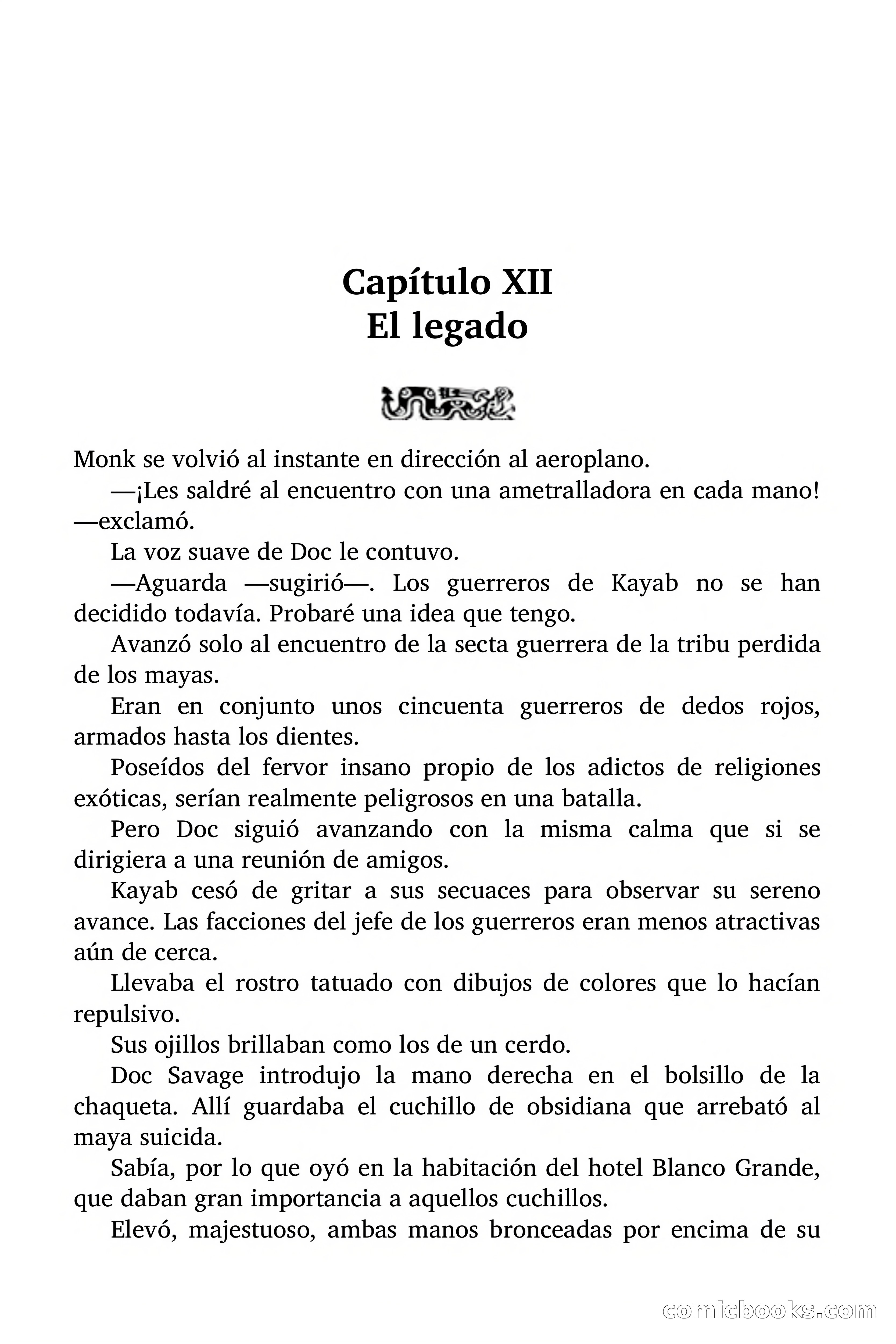 Doc Savage: El hombre de bronce — page 95 of 169
