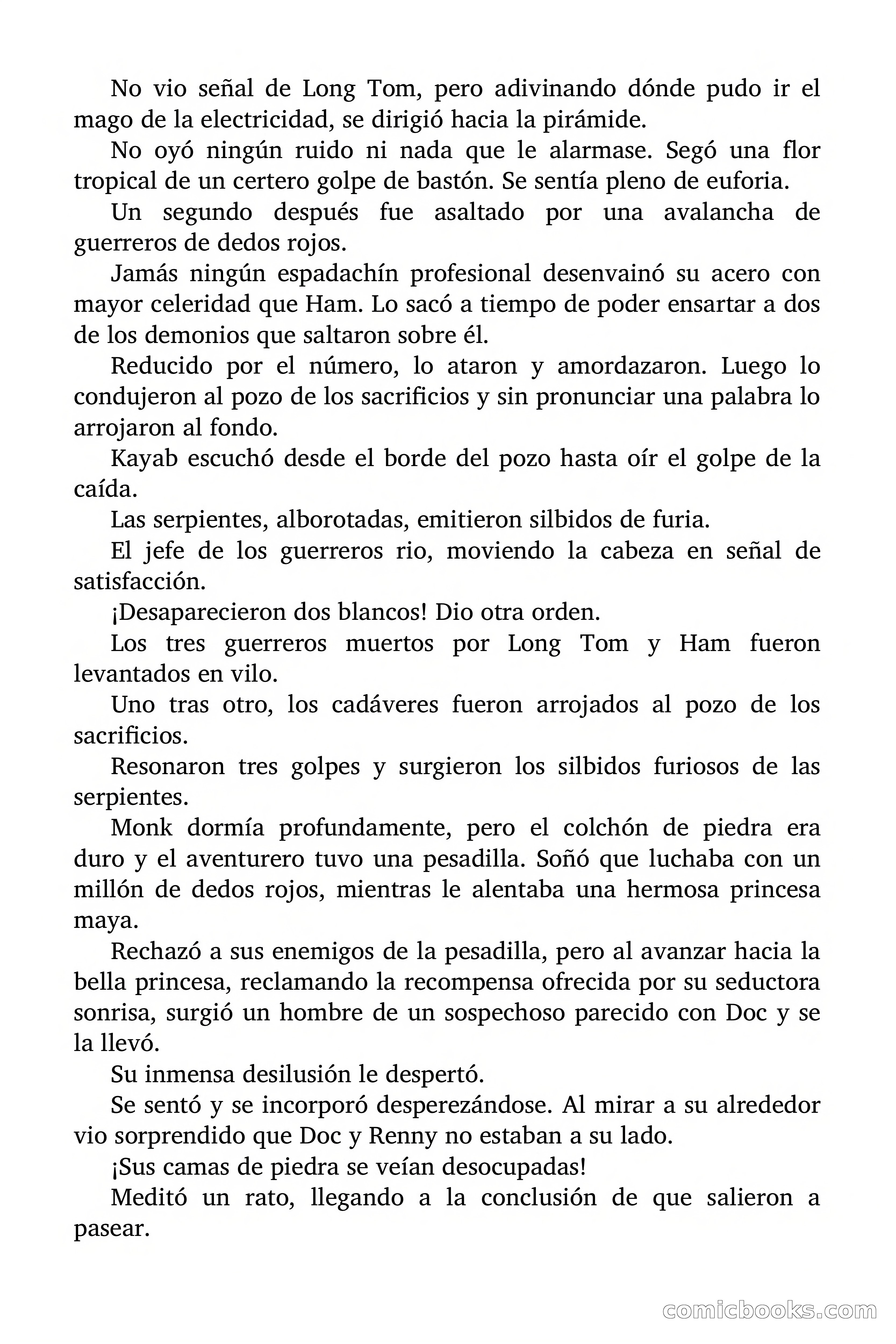 Doc Savage: El hombre de bronce — page 107 of 169
