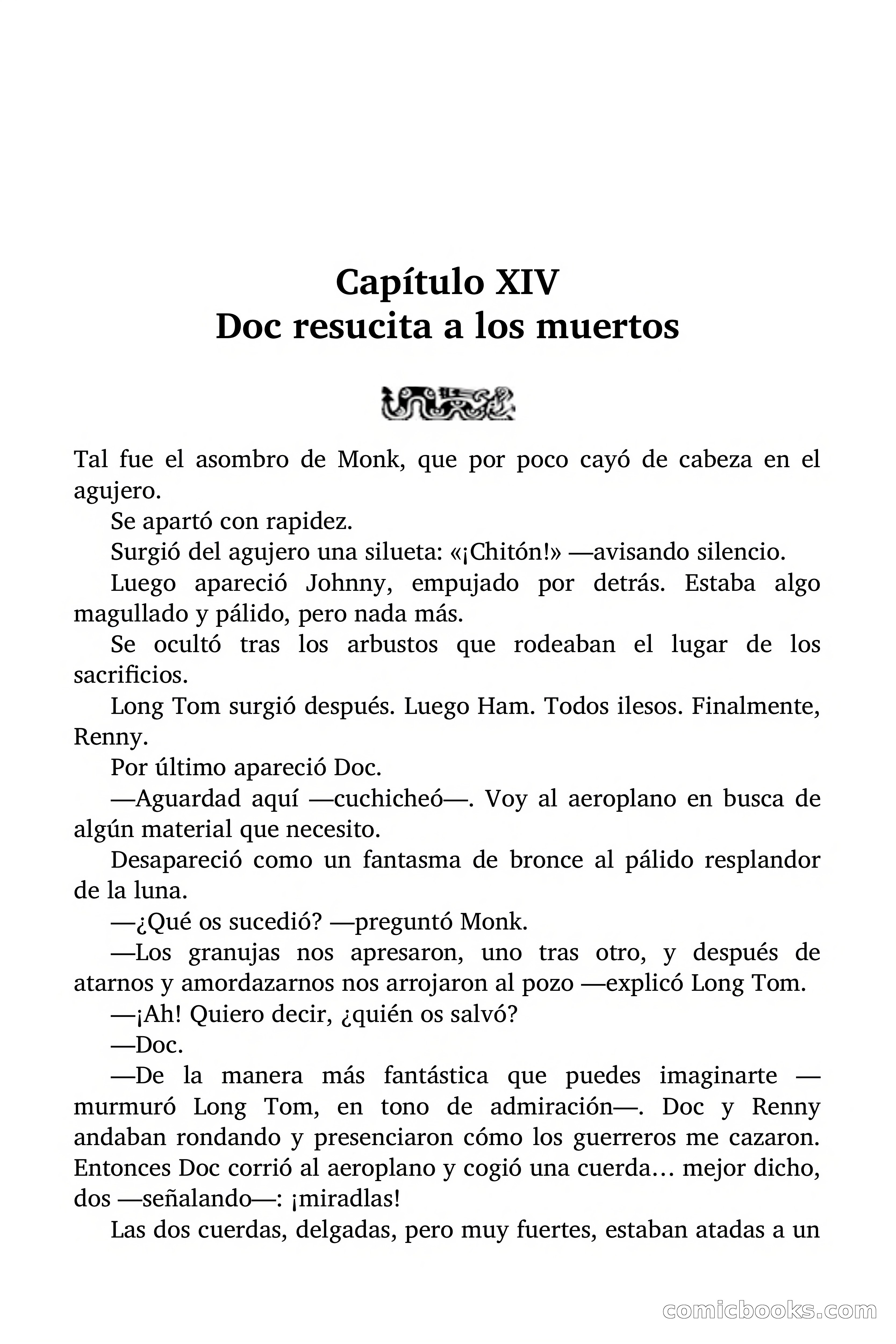 Doc Savage: El hombre de bronce — page 111 of 169