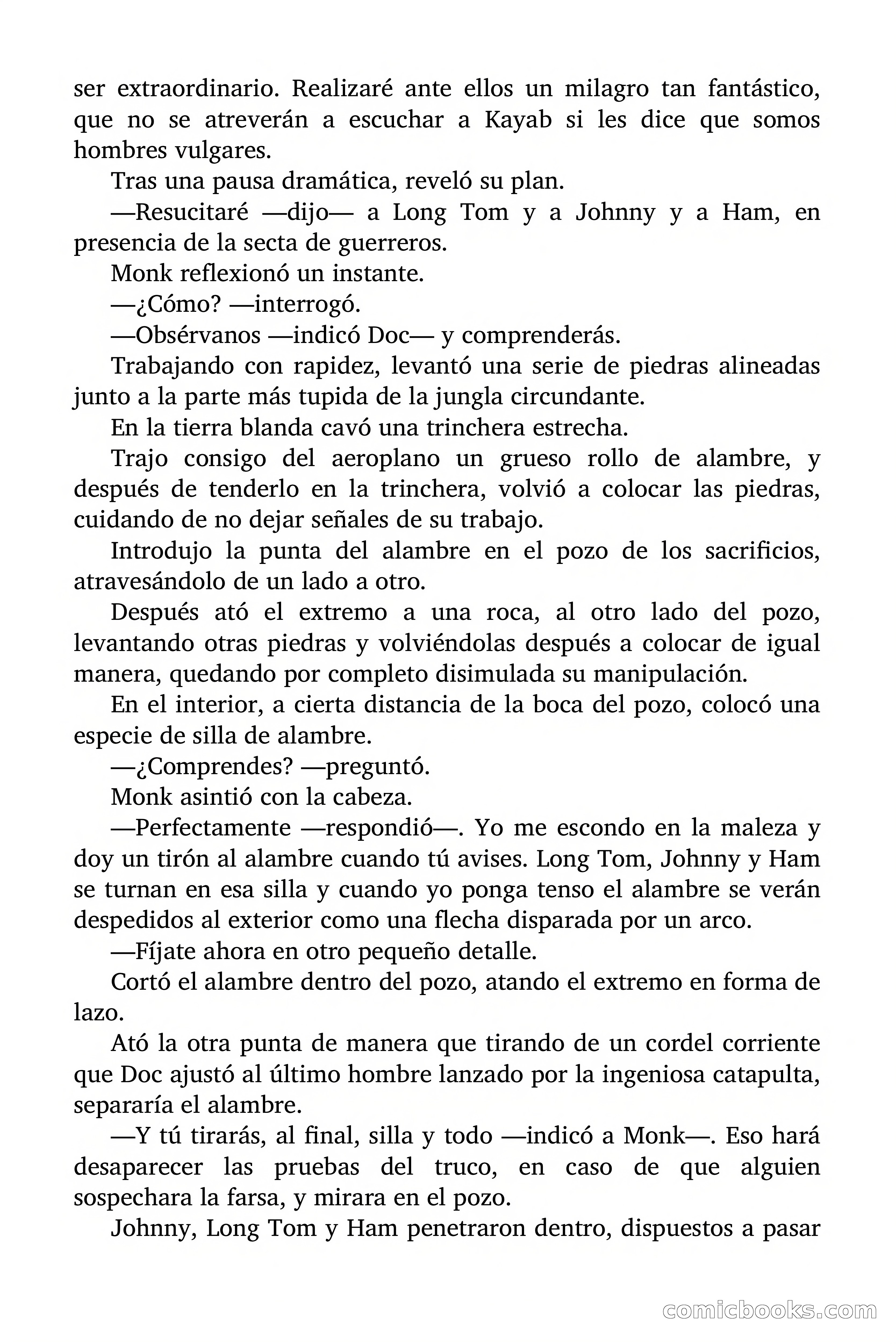 Doc Savage: El hombre de bronce — page 113 of 169