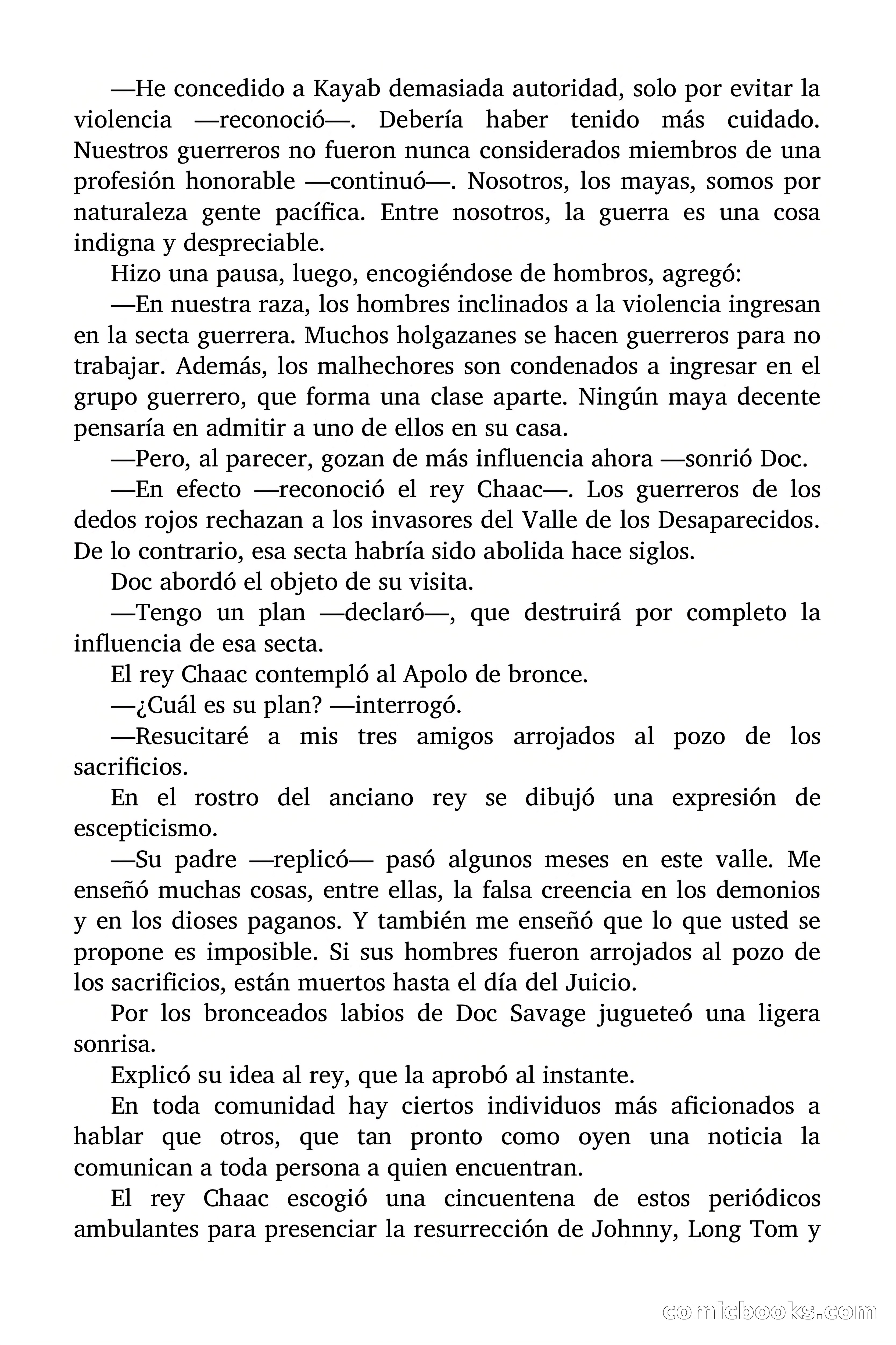 Doc Savage: El hombre de bronce — page 115 of 169