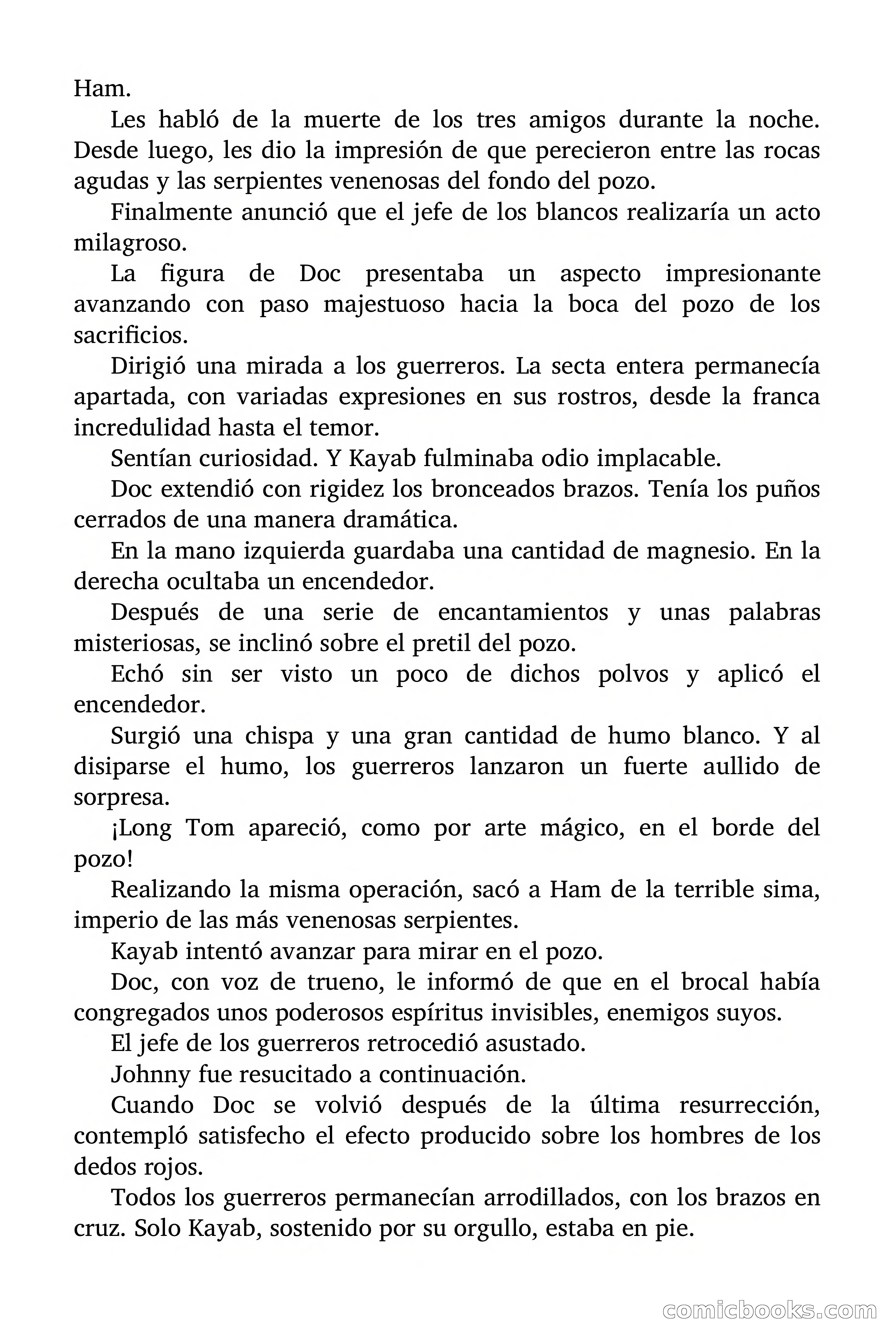 Doc Savage: El hombre de bronce — page 116 of 169