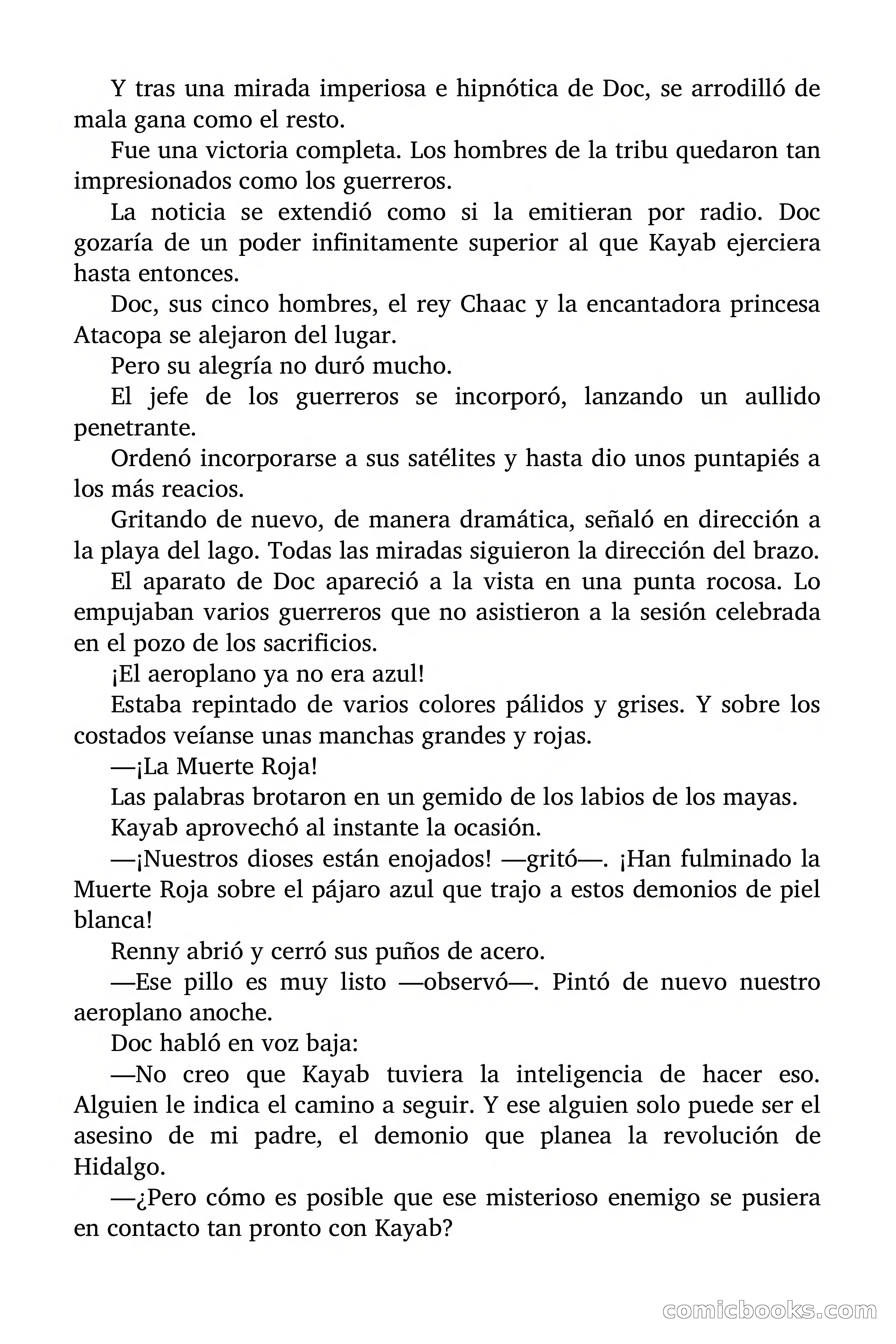 Doc Savage: El hombre de bronce — page 117 of 169