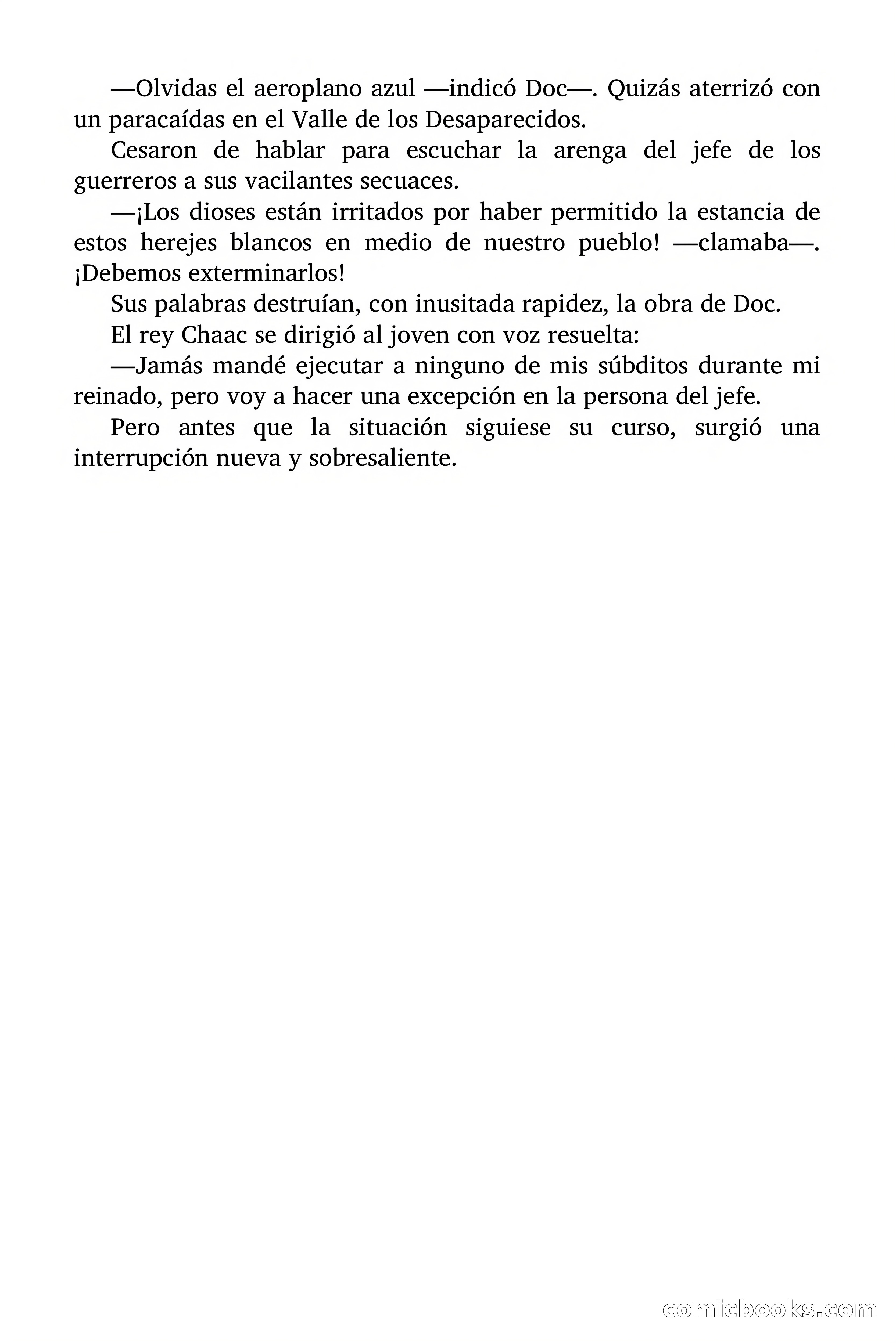 Doc Savage: El hombre de bronce — page 118 of 169