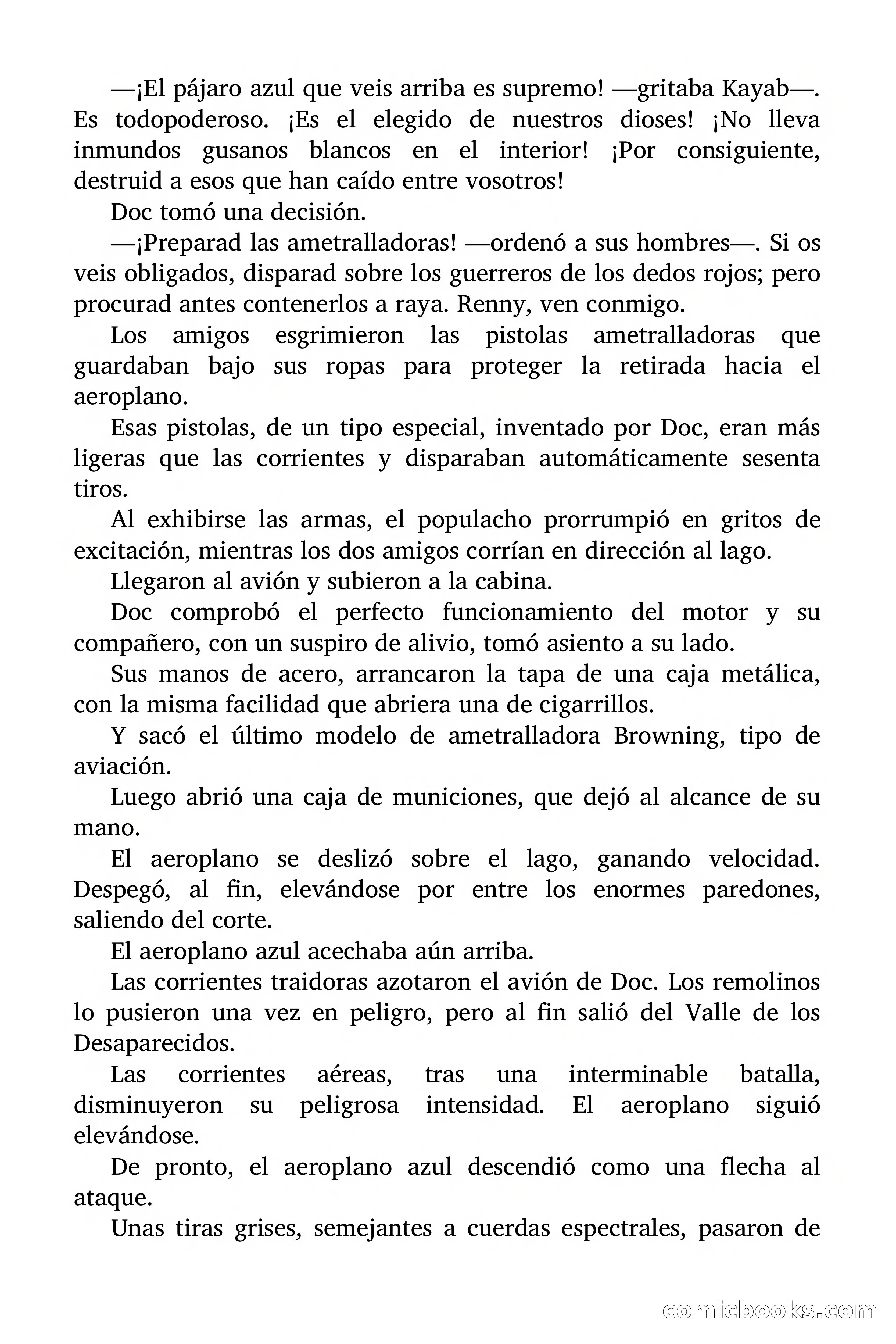 Doc Savage: El hombre de bronce — page 120 of 169