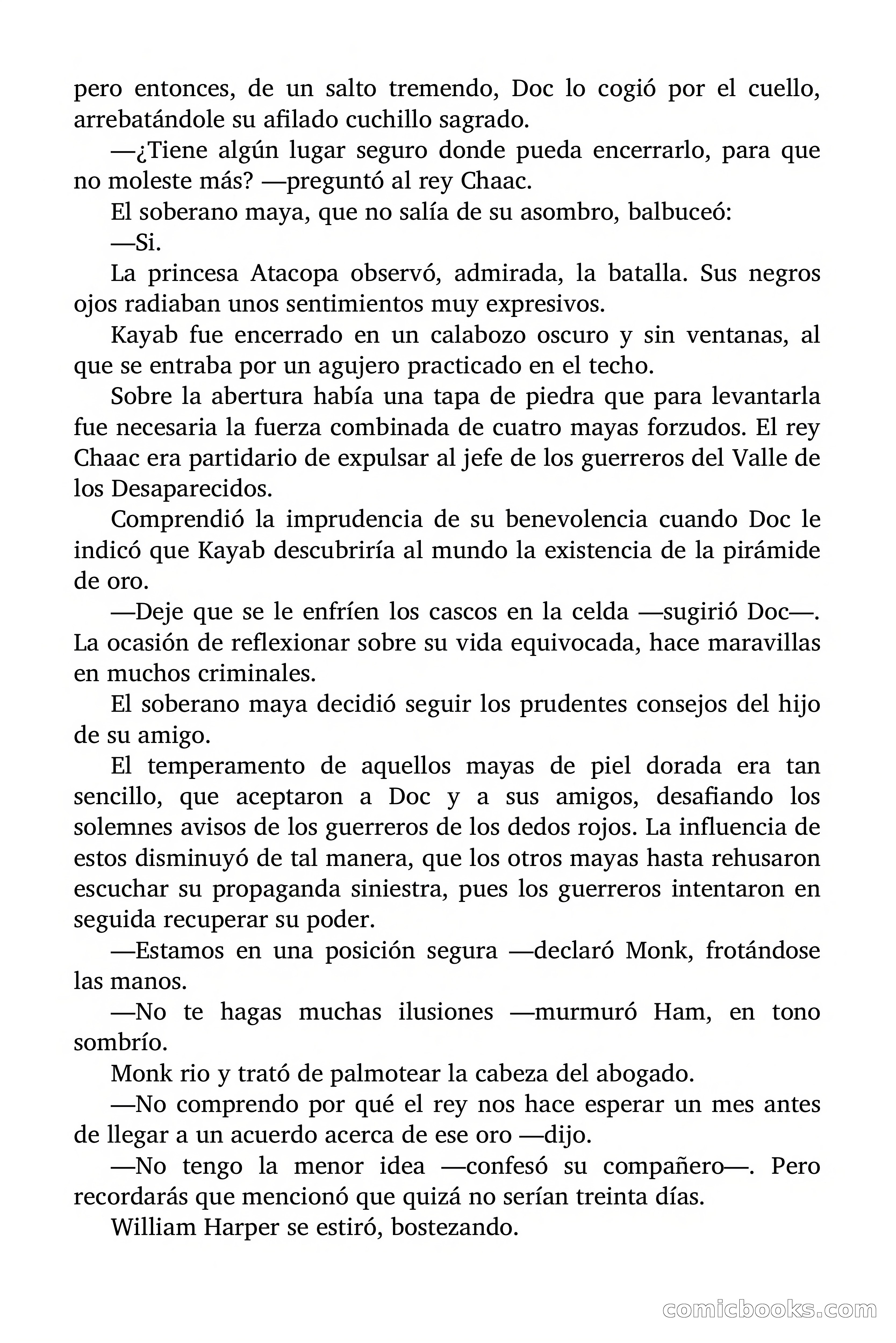 Doc Savage: El hombre de bronce — page 123 of 169