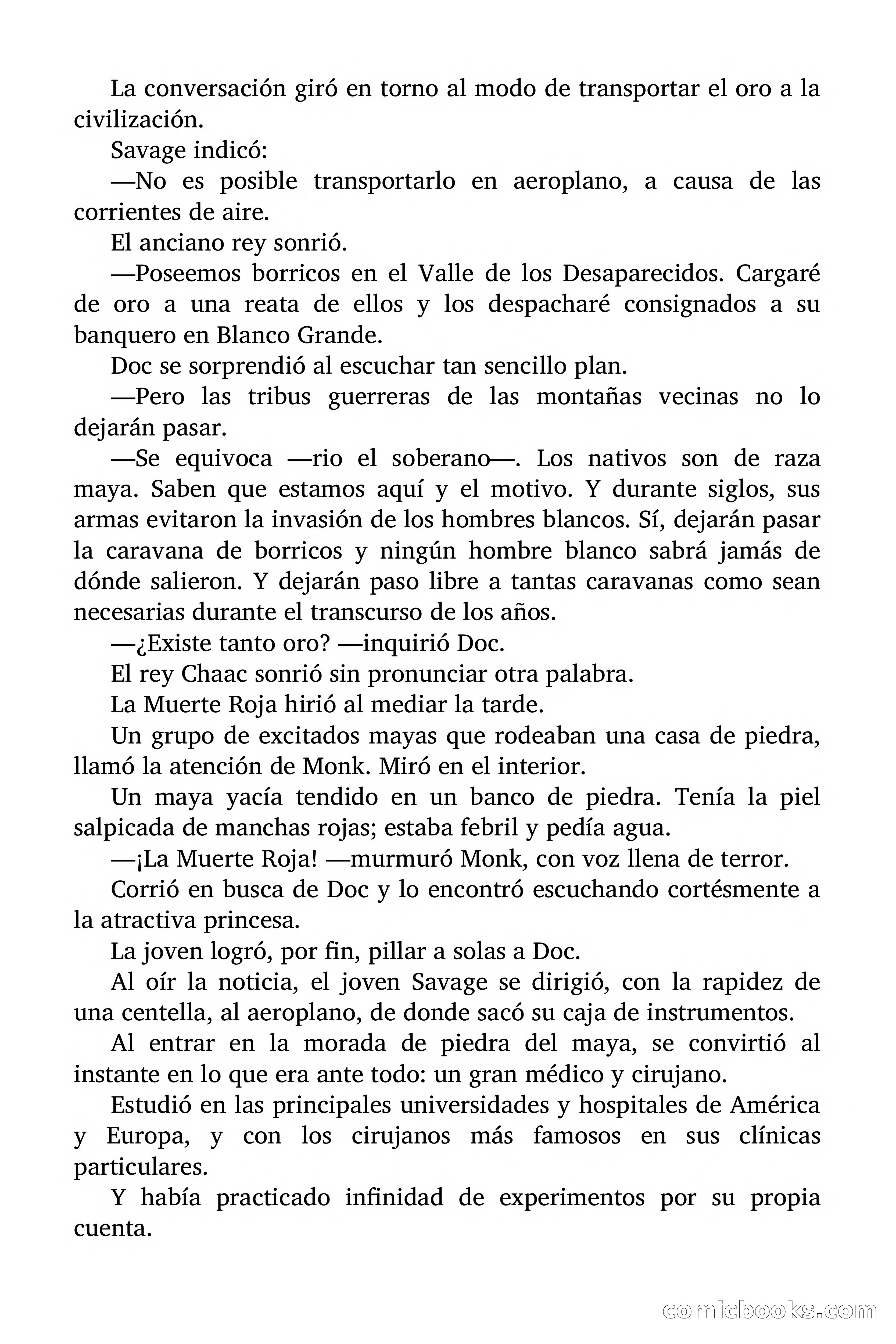 Doc Savage: El hombre de bronce — page 132 of 169