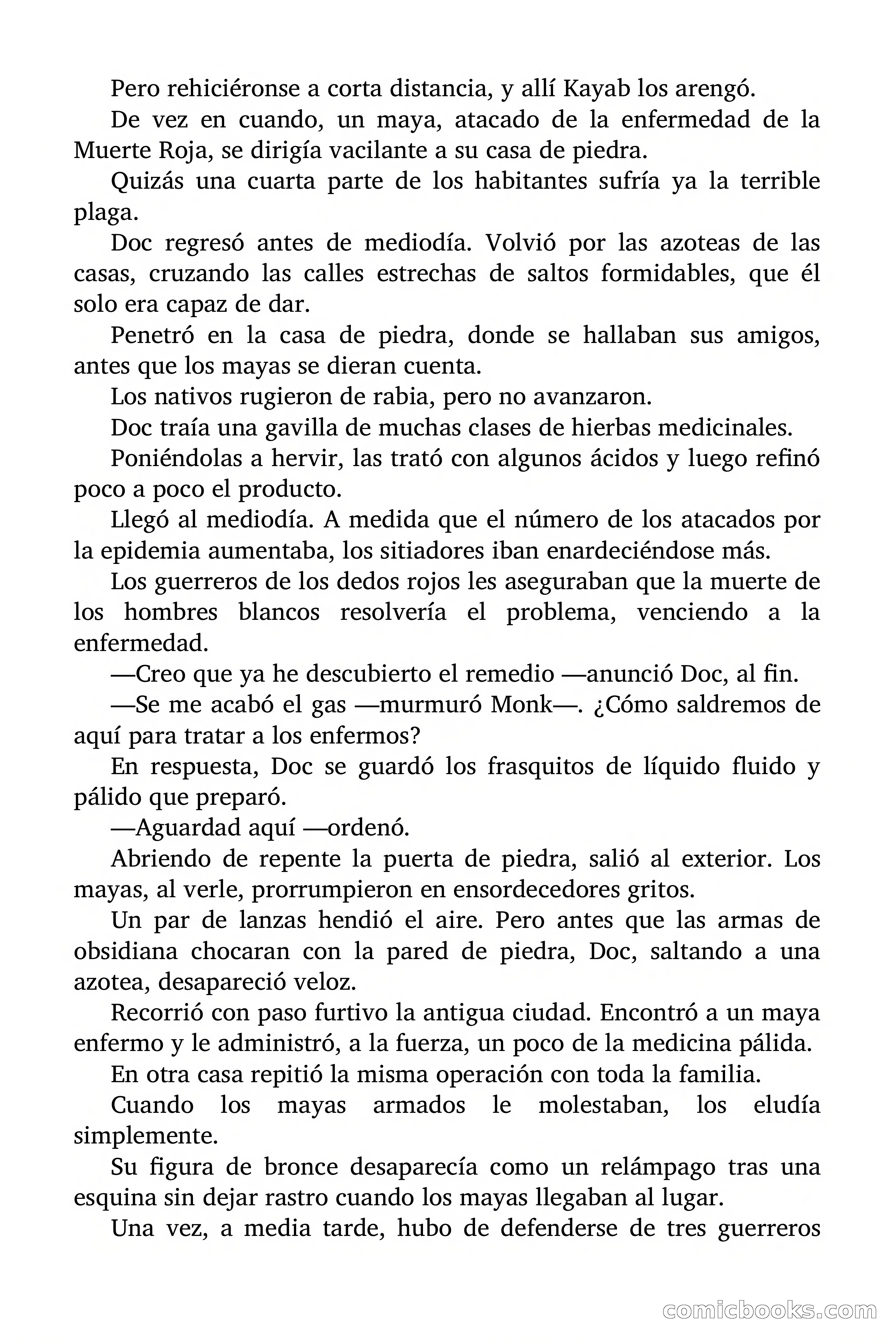 Doc Savage: El hombre de bronce — page 137 of 169