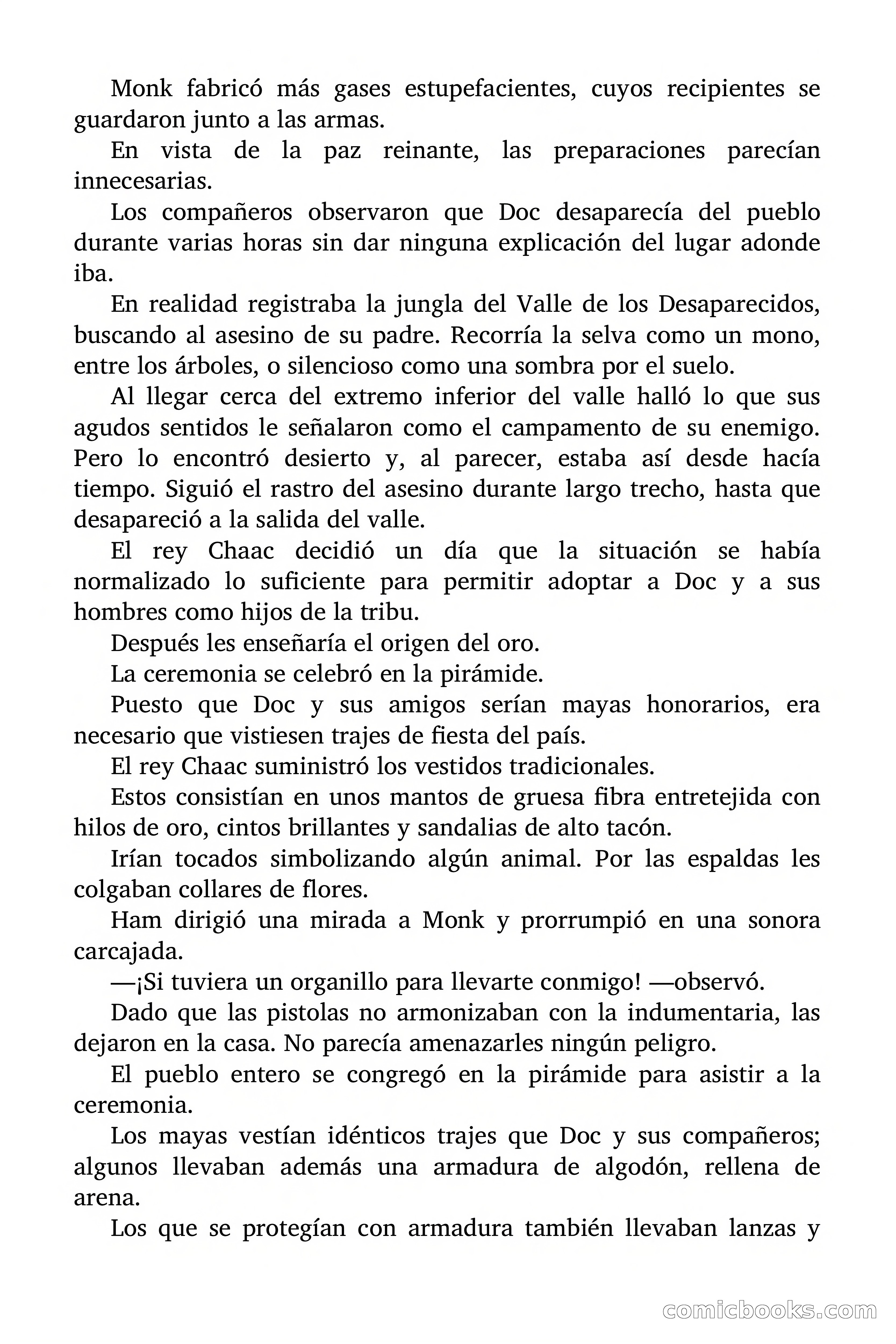 Doc Savage: El hombre de bronce — page 140 of 169