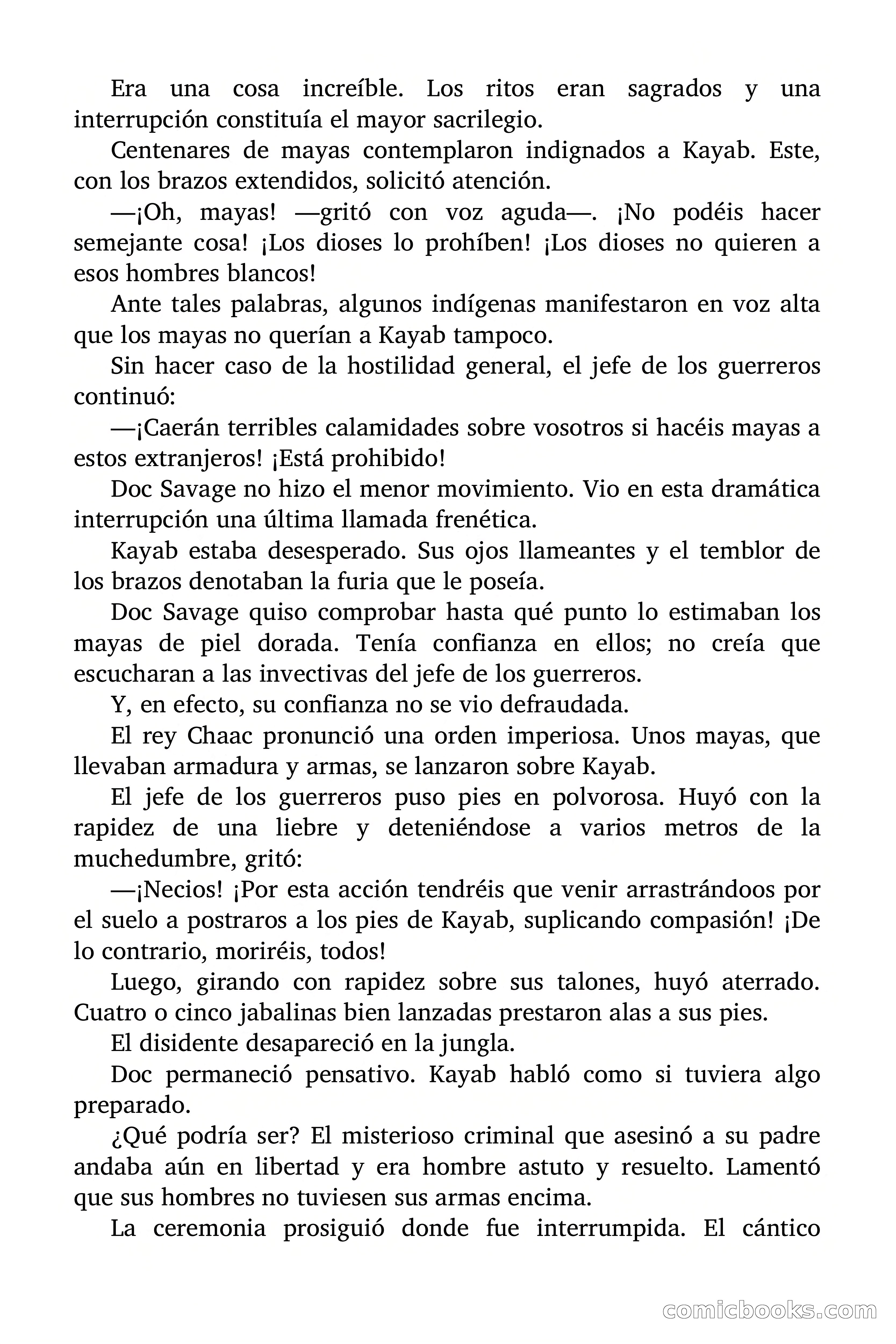 Doc Savage: El hombre de bronce — page 142 of 169