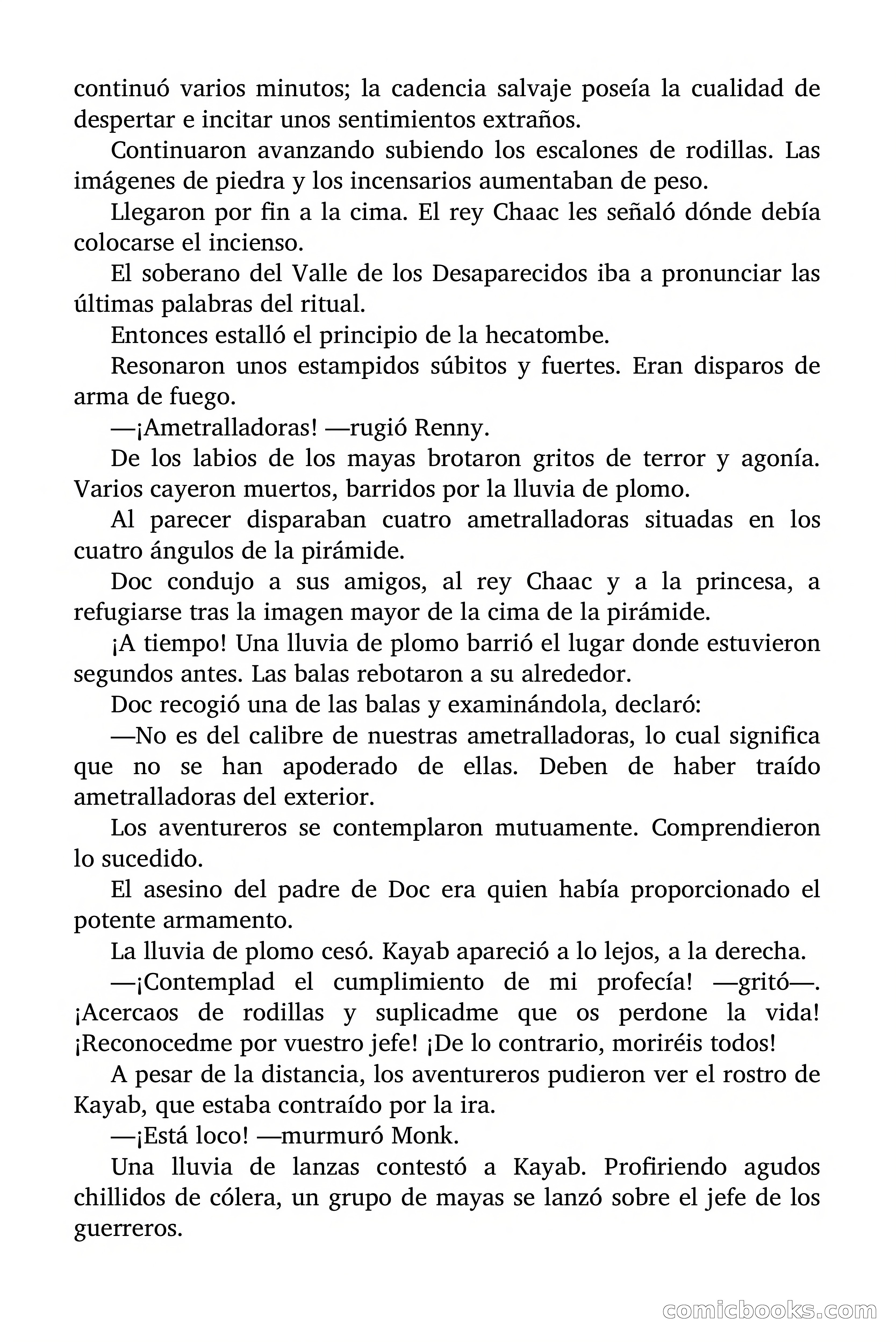 Doc Savage: El hombre de bronce — page 143 of 169