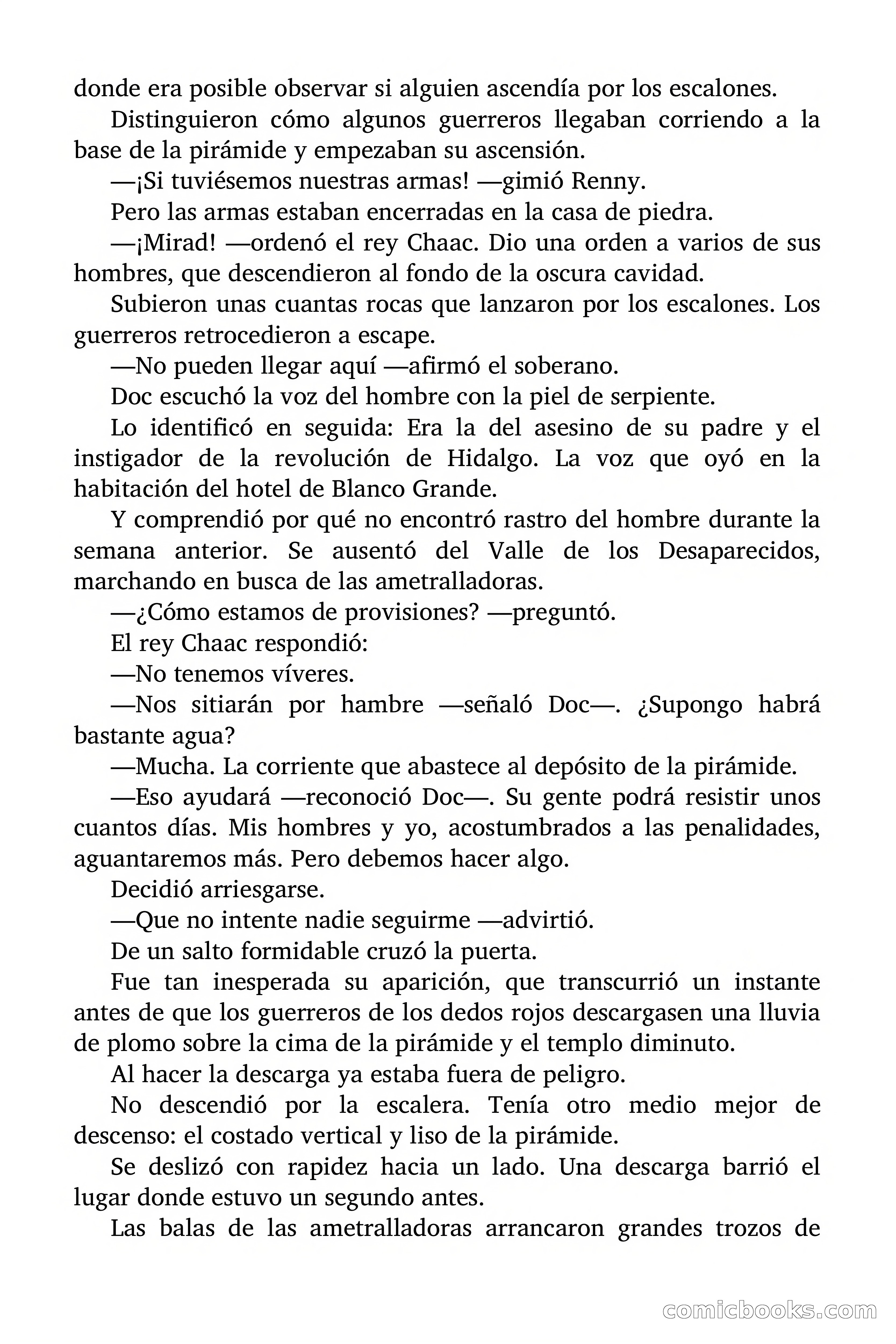 Doc Savage: El hombre de bronce — page 145 of 169