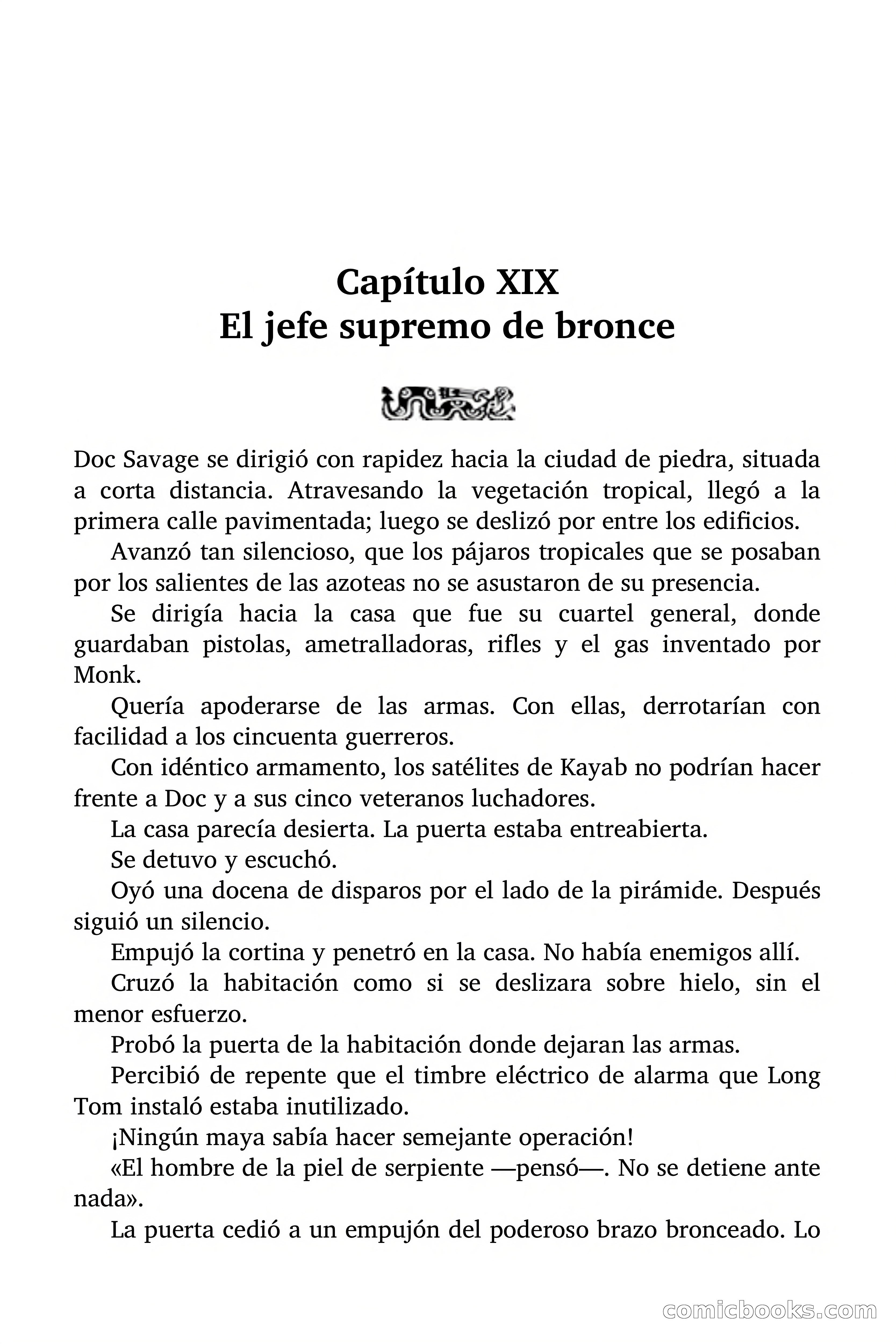 Doc Savage: El hombre de bronce — page 147 of 169