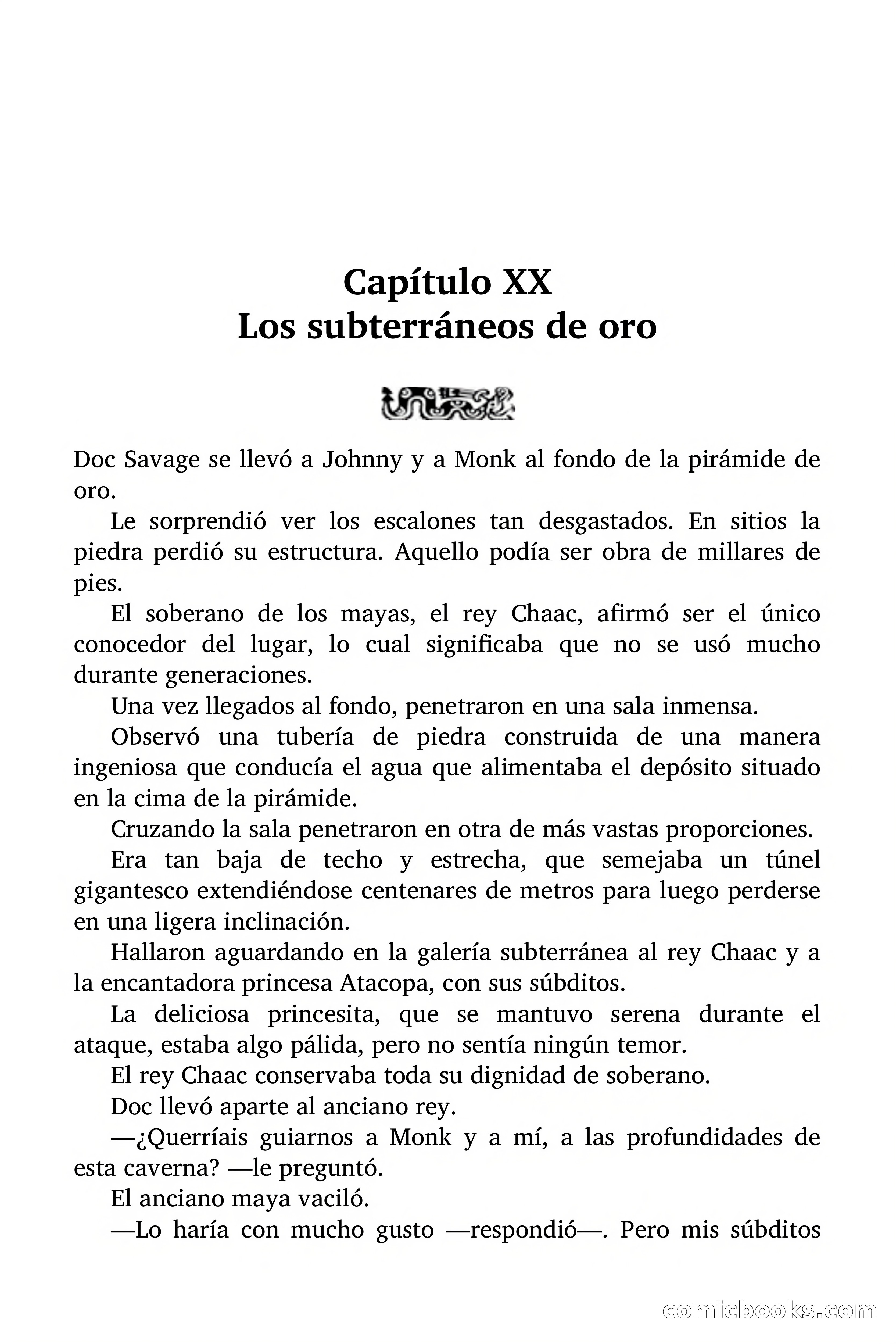 Doc Savage: El hombre de bronce — page 152 of 169