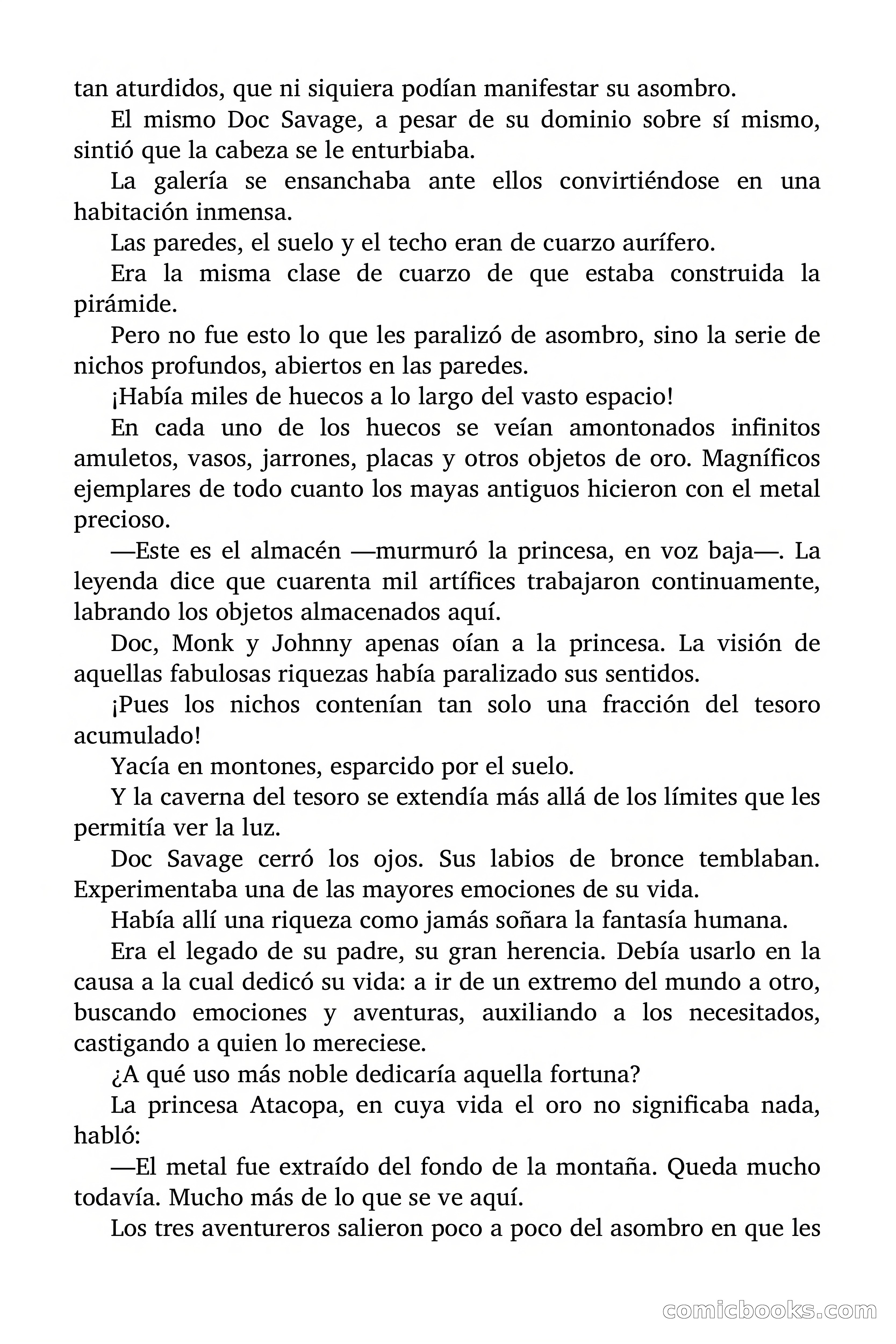 Doc Savage: El hombre de bronce — page 154 of 169