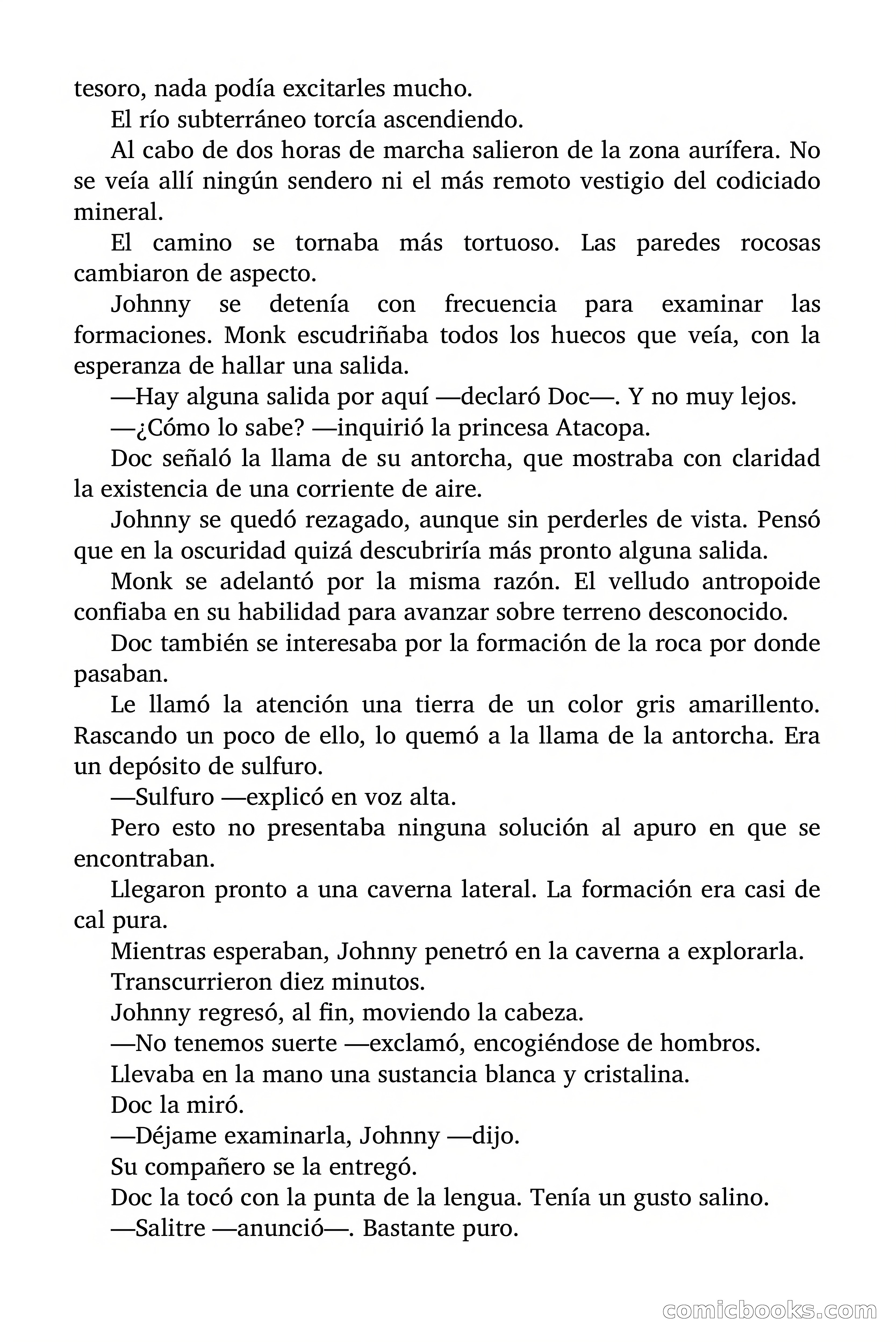 Doc Savage: El hombre de bronce — page 156 of 169