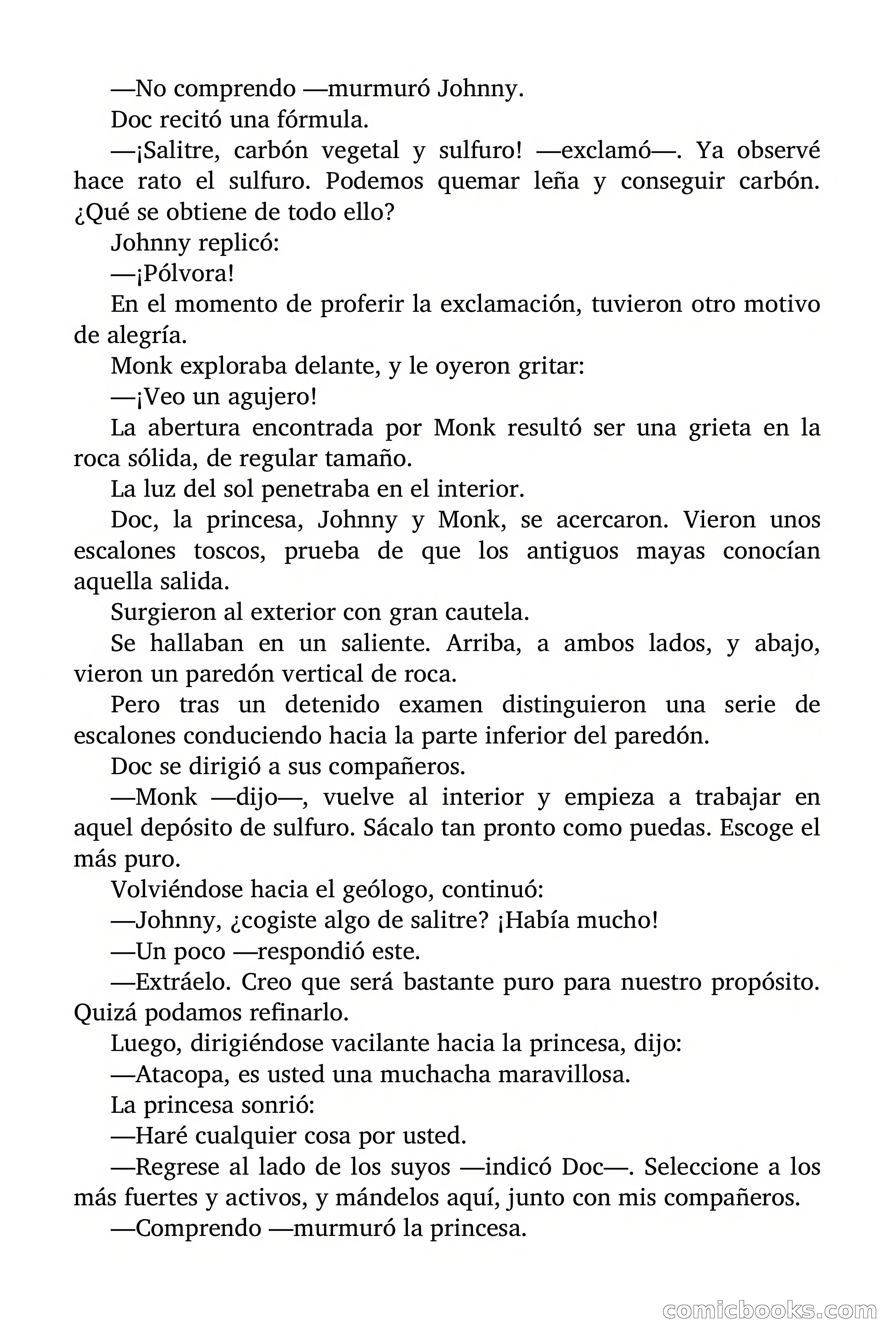Doc Savage: El hombre de bronce — page 157 of 169