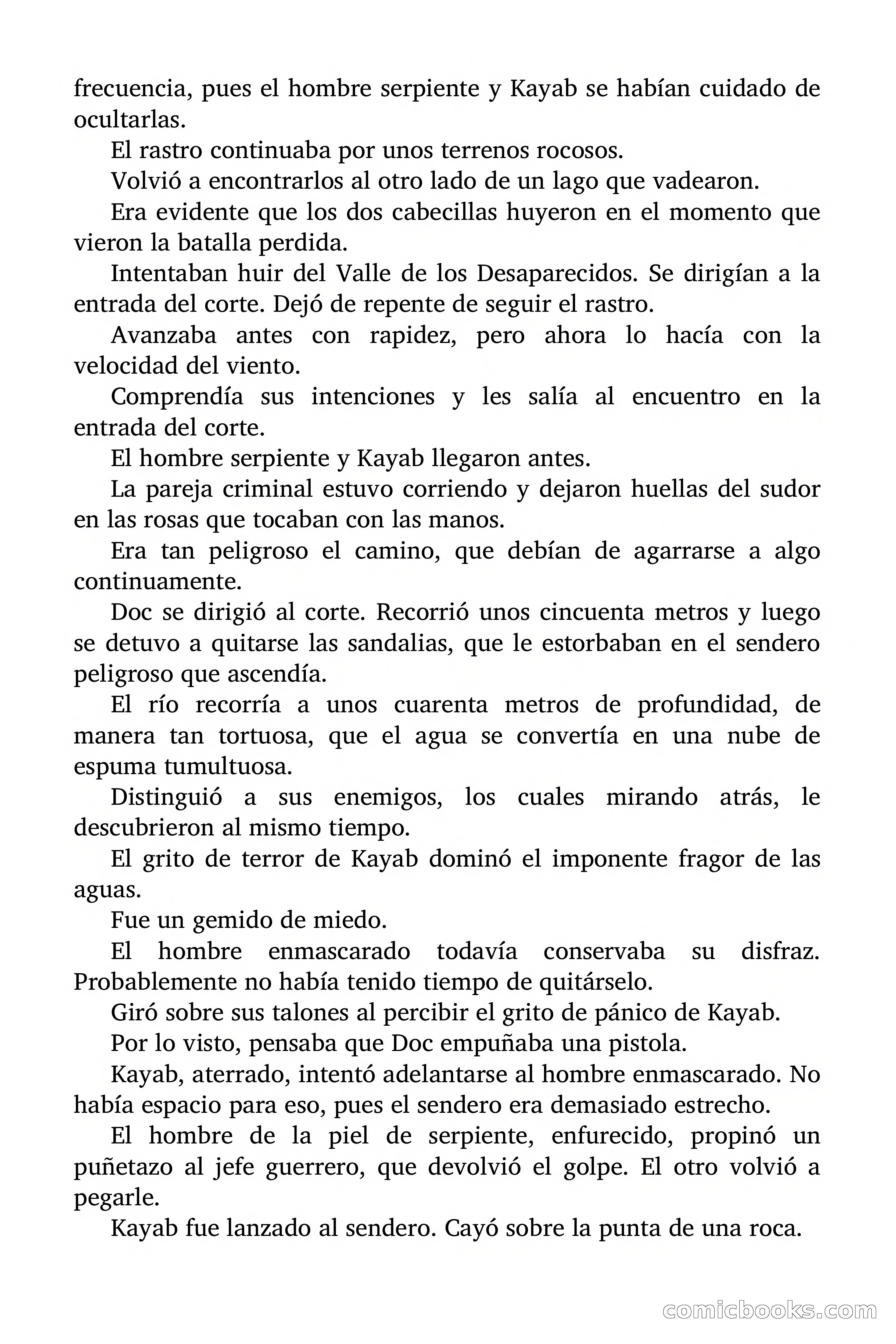 Doc Savage: El hombre de bronce — page 162 of 169