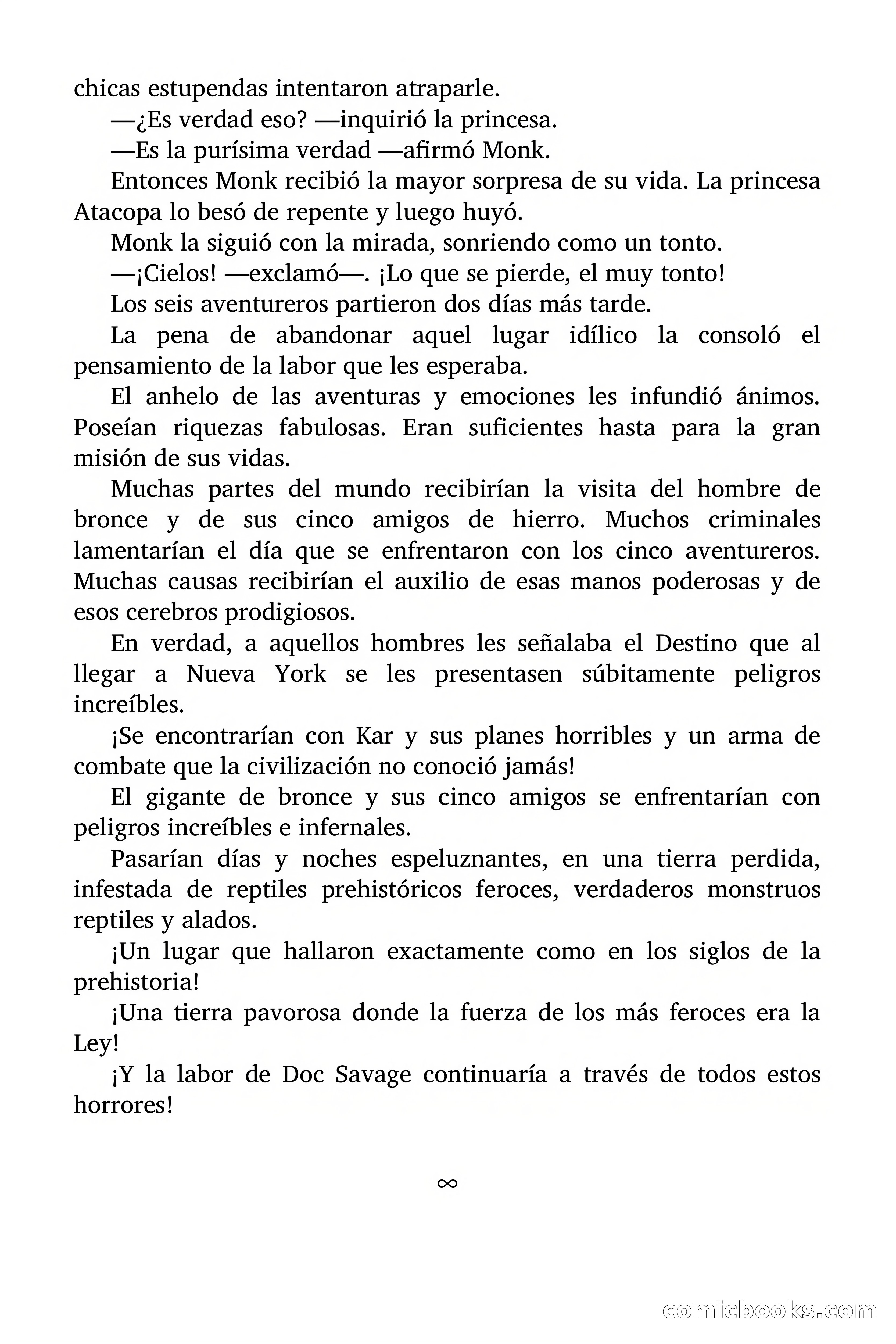 Doc Savage: El hombre de bronce — page 167 of 169